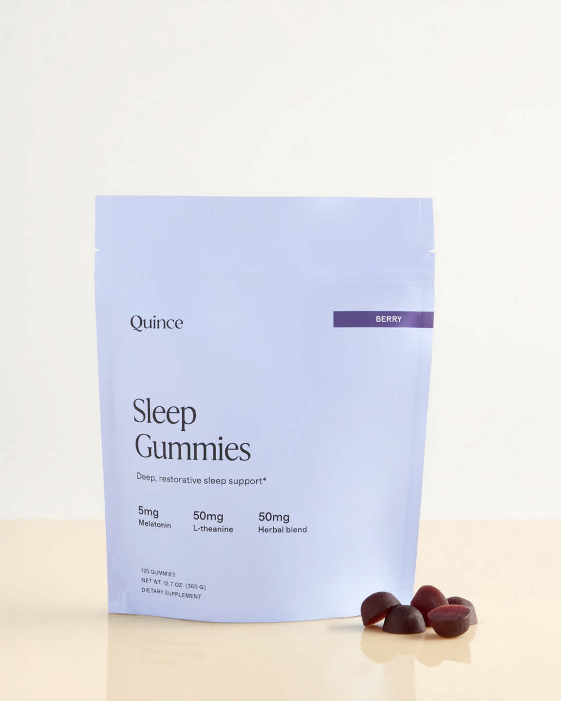 Berry Plant-Based Sleep Gummies