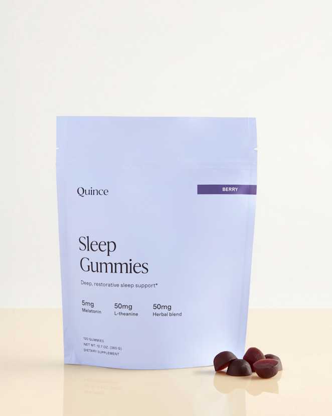 Berry Plant-Based Sleep Gummies
