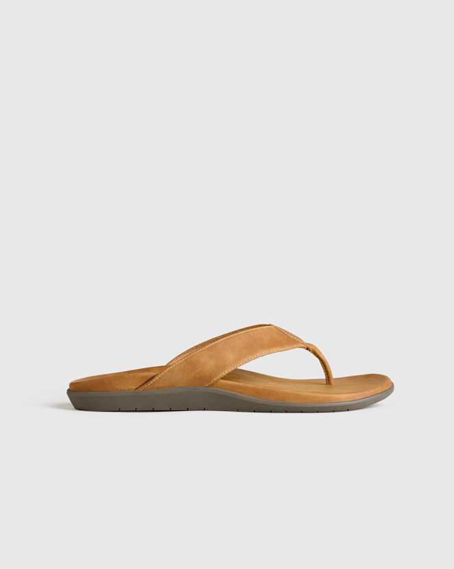 Peanut Crafted Leather Sandal