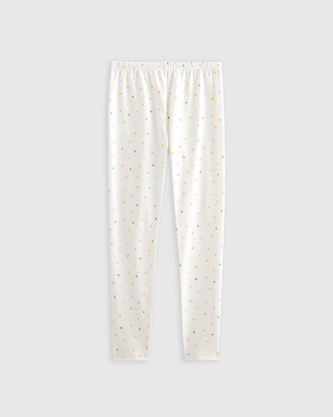Mini Hearts Organic Cotton Leggings