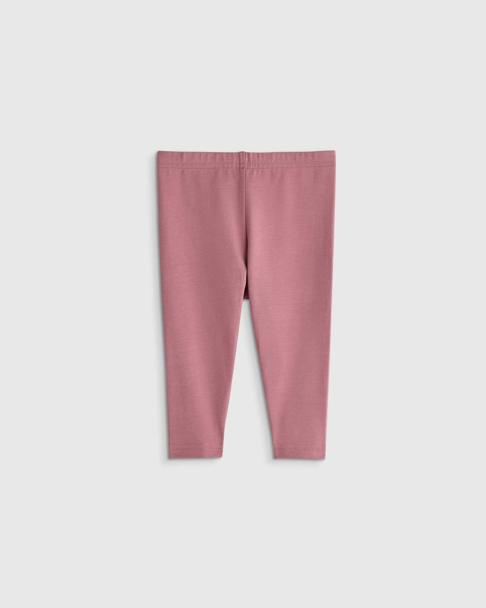 U--913 Baby Organic Cotton Leggings - BABY GIRL Sugar Plum 14449 CROPPED