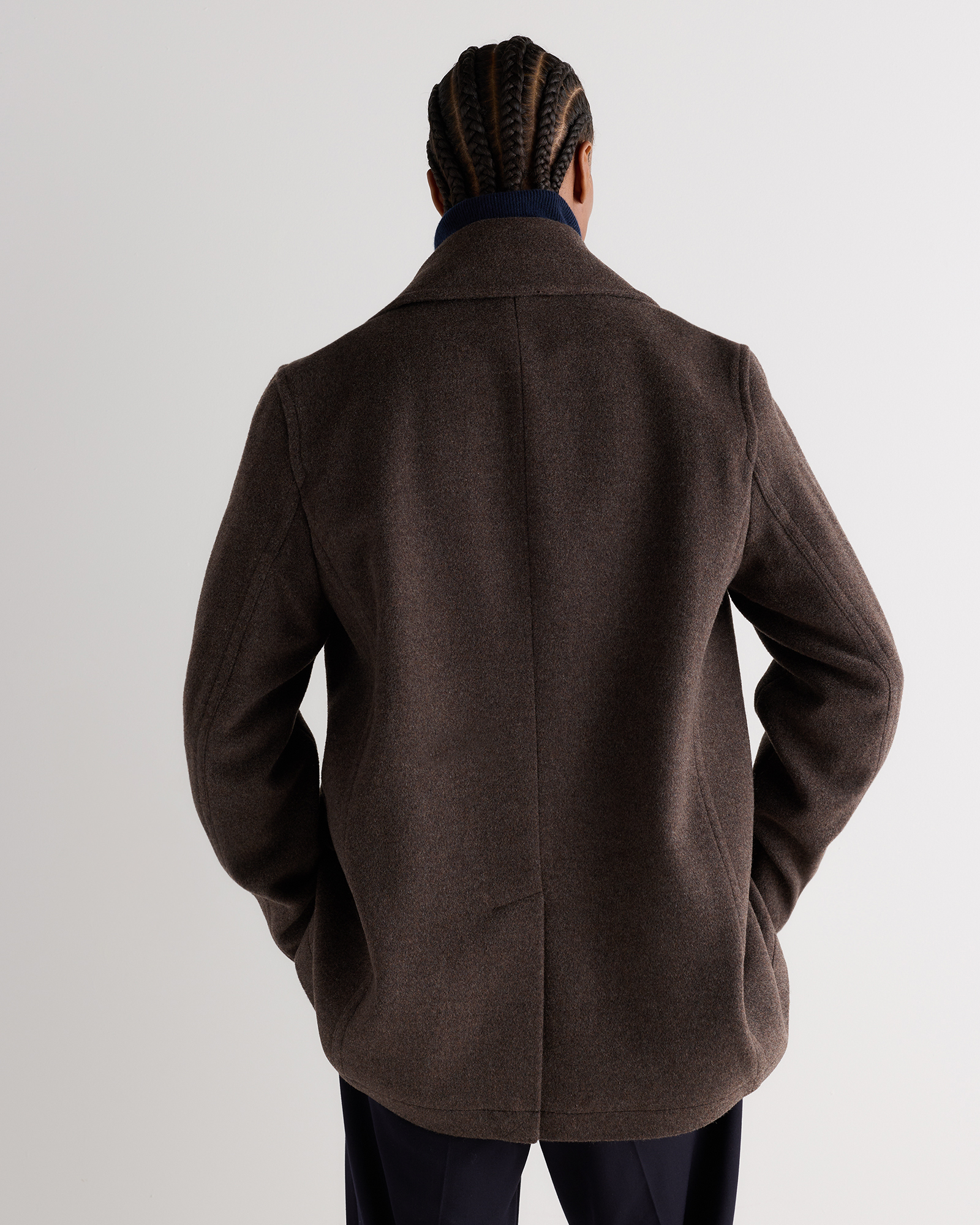 Wool Cashmere Peacoat