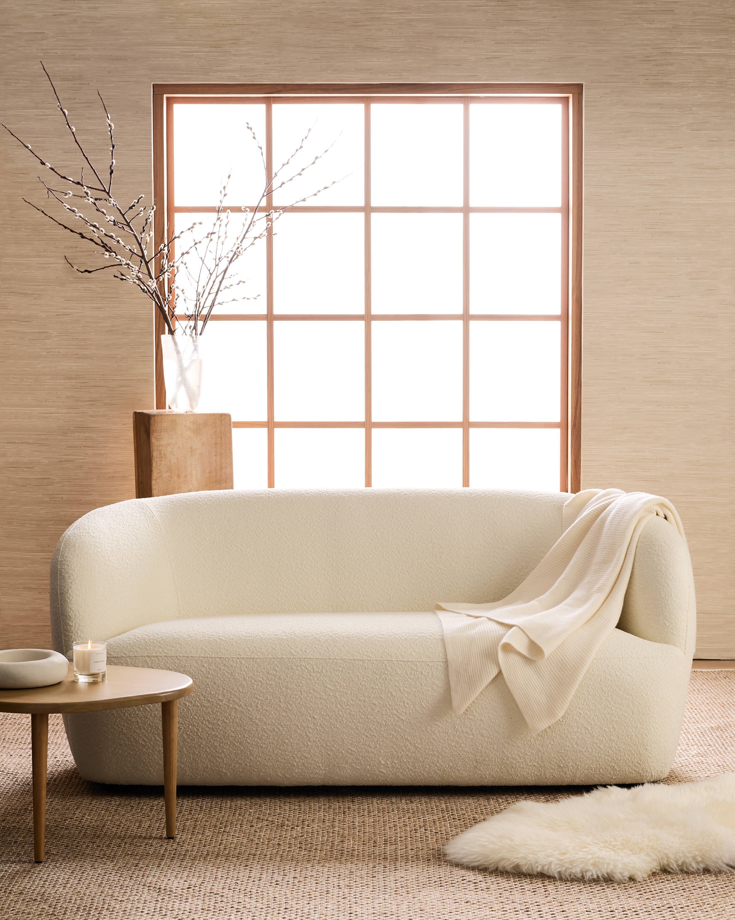 Performance Boucle Loveseat - Thumbnail 5