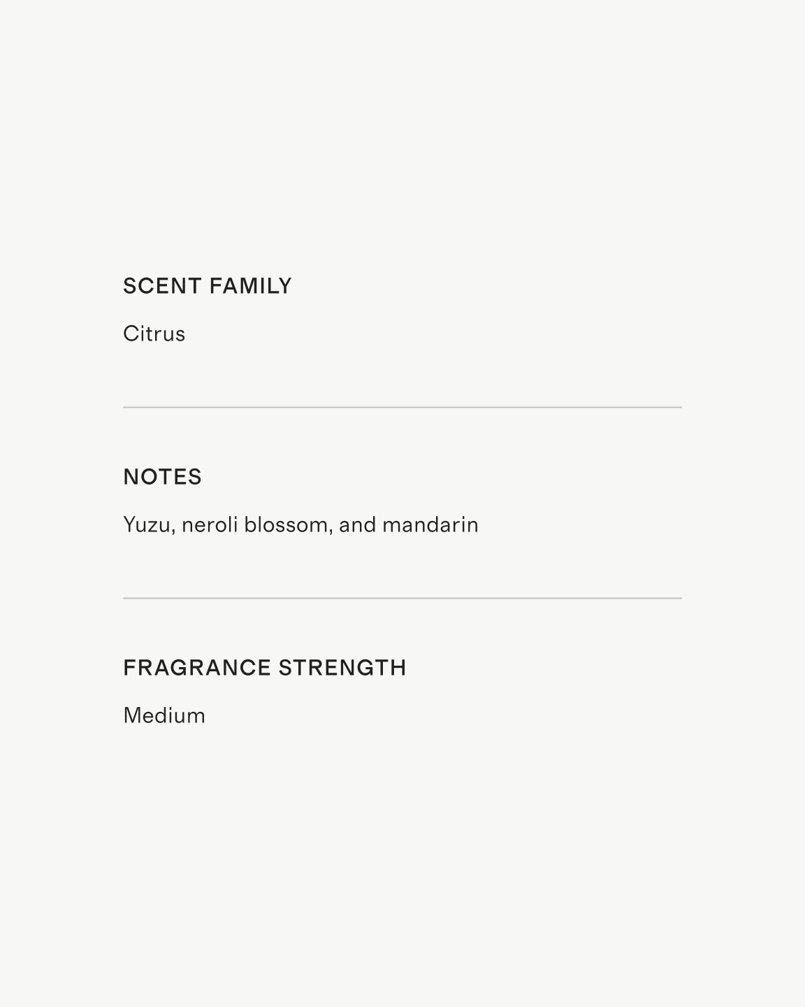 Neroli Yuzu Candle - thumbnail 4