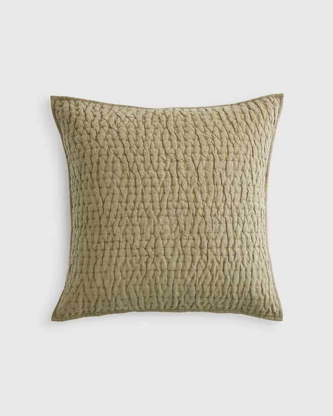 Organic Luxe Waffle Shams