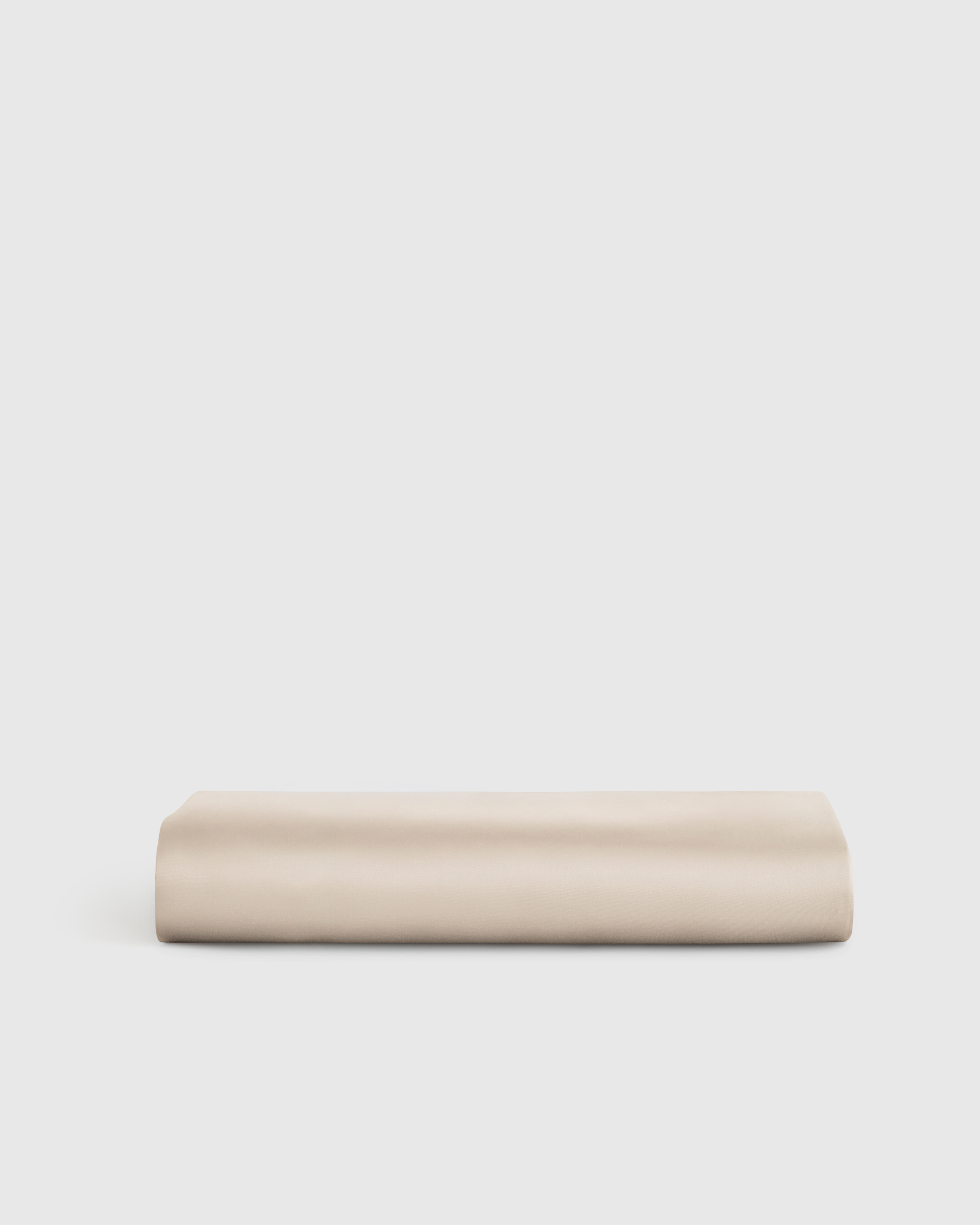 Sand Giza Egyptian Cotton Sateen Fitted Sheet