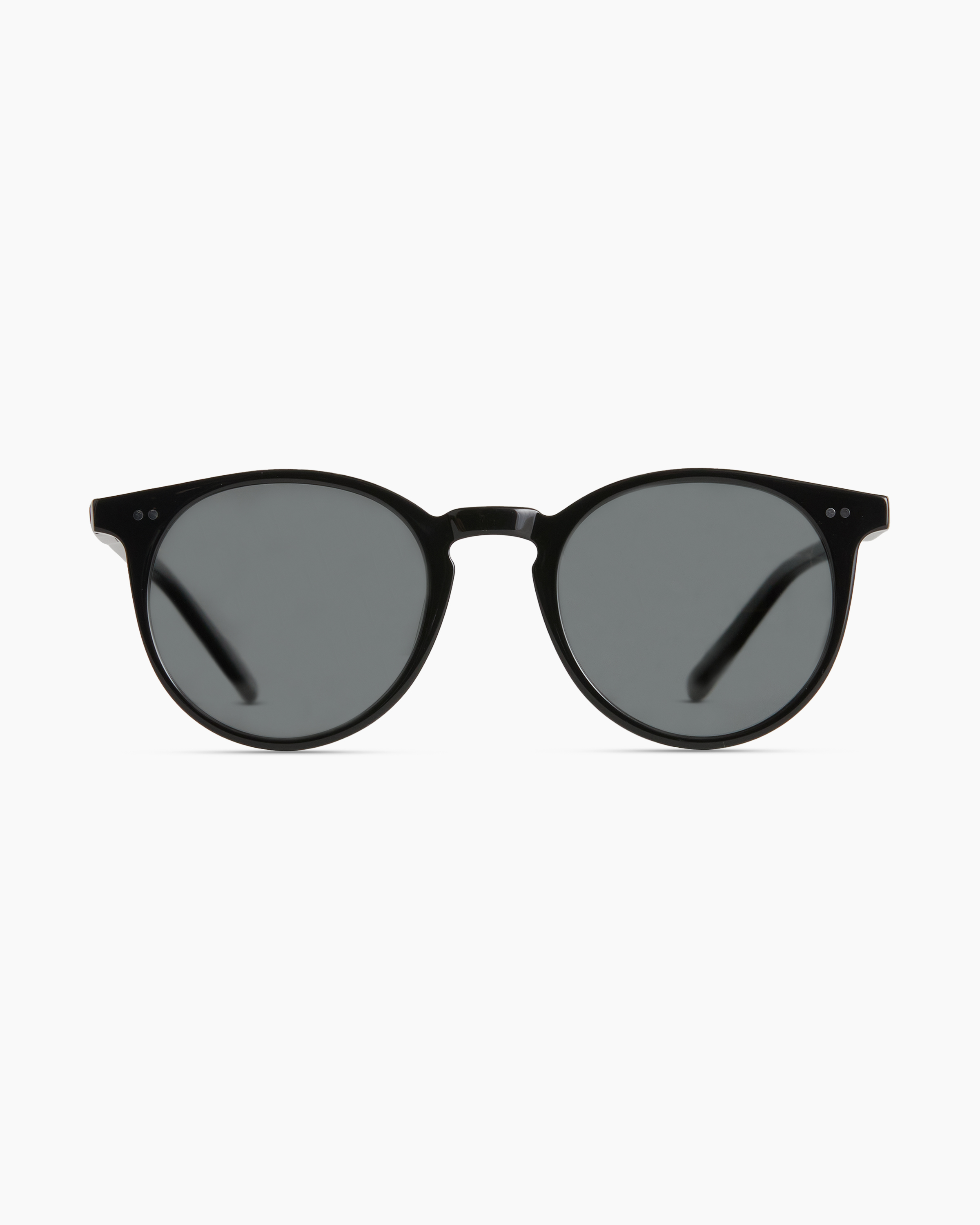 Black with Grey lens Noah Polarized Acetate Sunglasses