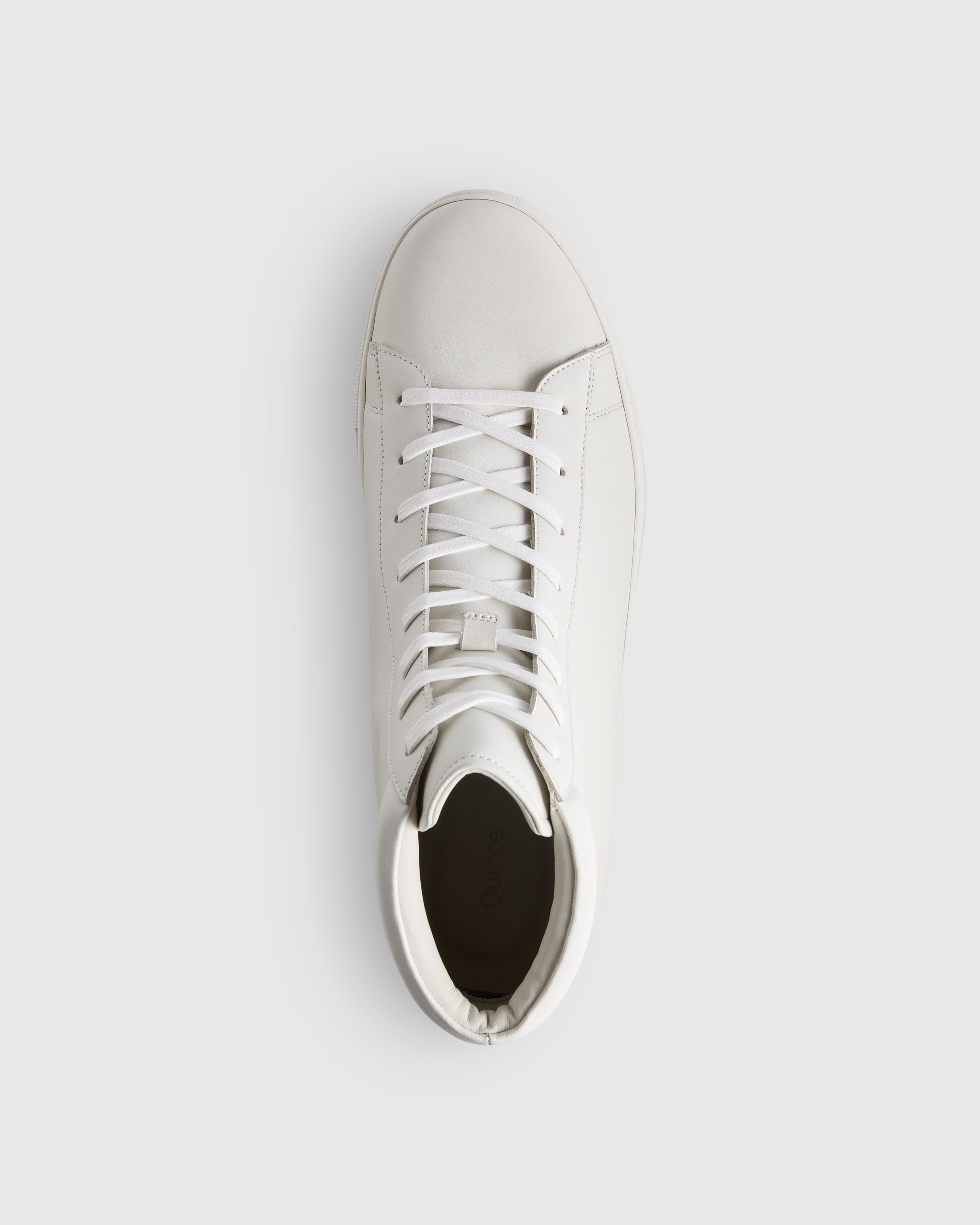 NIB Quince Men\'s Italian Leather Everyday Sneaker White 9.5 Italian Leather Everyday Sneaker in Tan main image 4