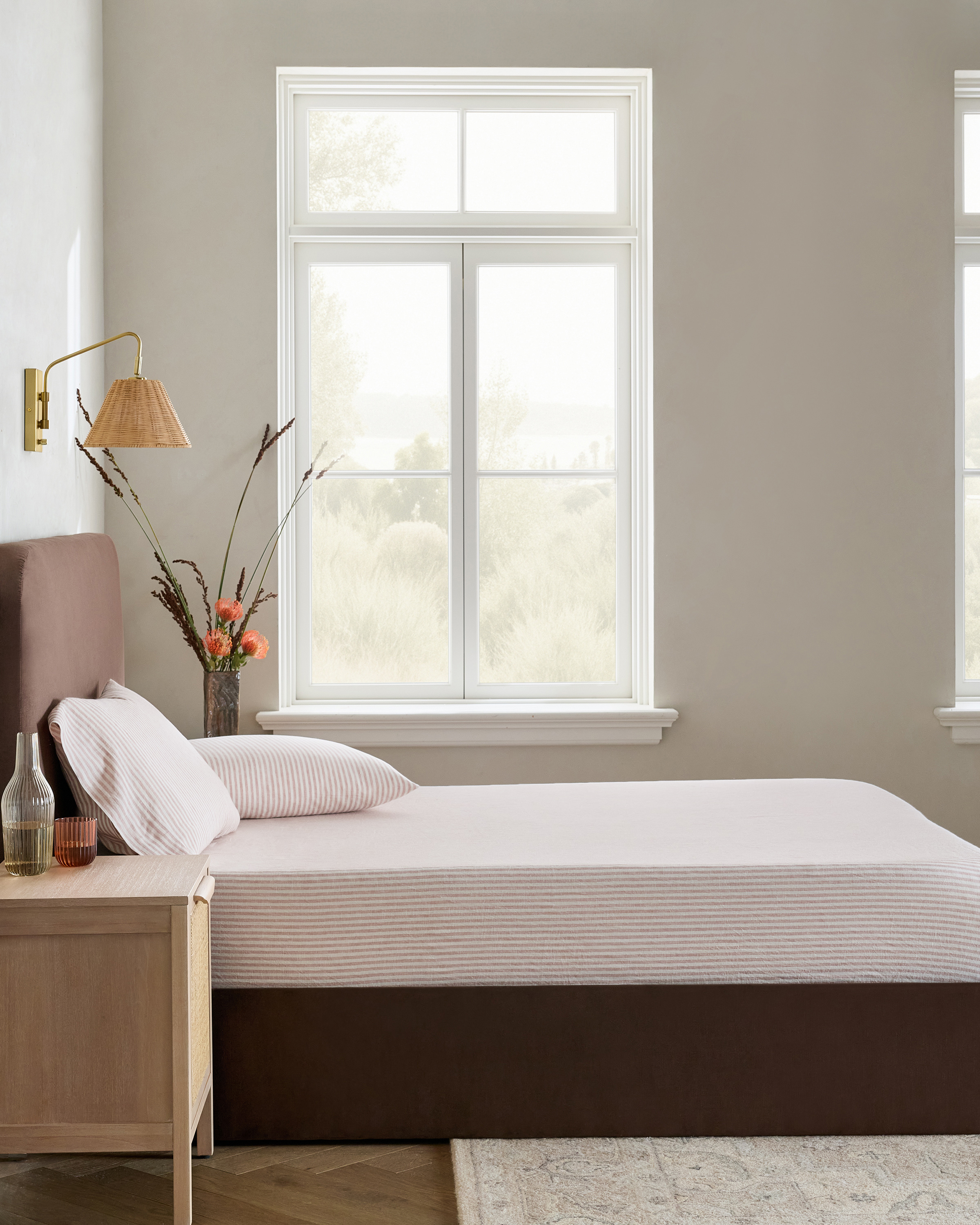 European Linen Fitted Sheet Set - Queen