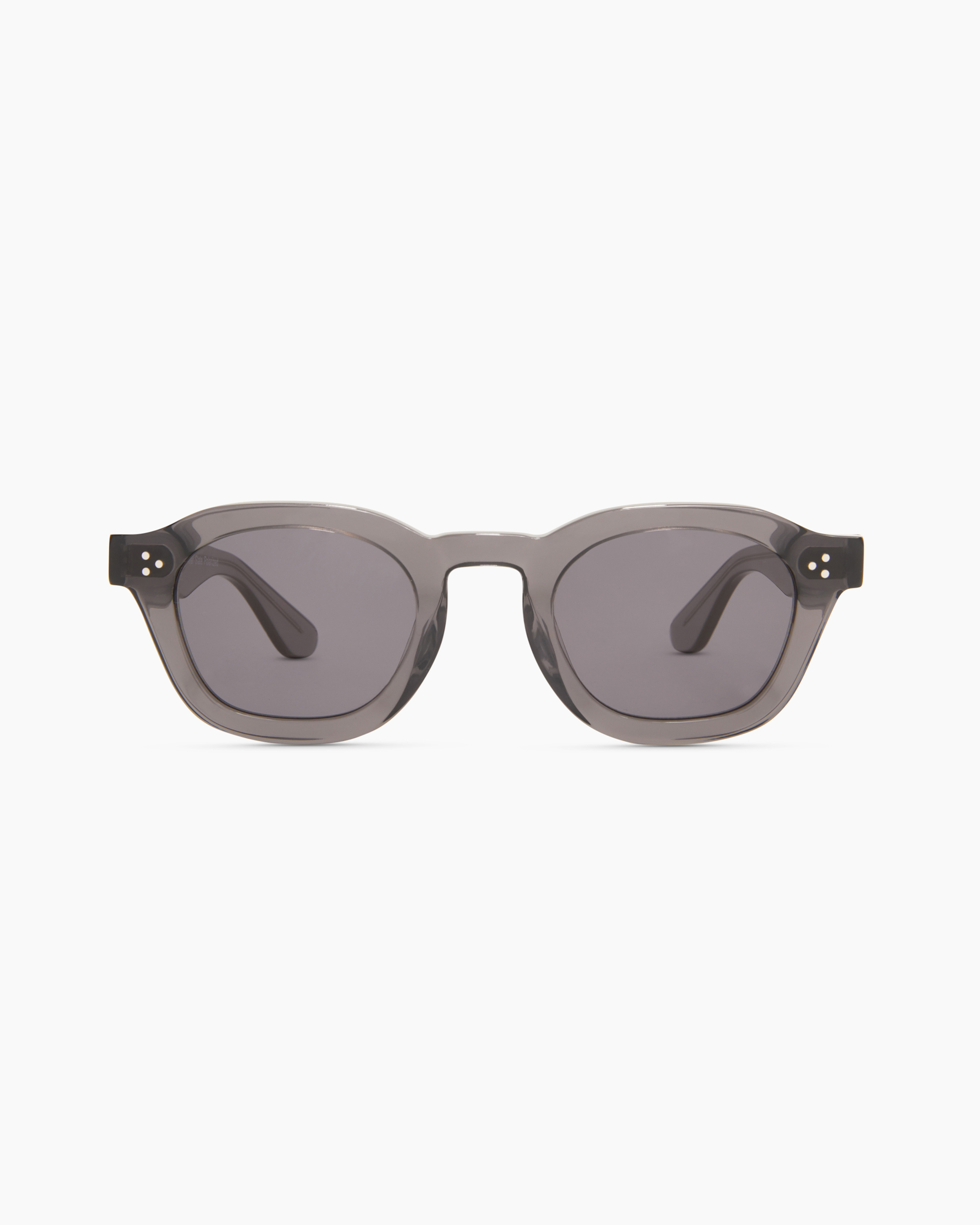 Quince Maldives Polarized Acetate Sunglasses In Clear Slate With Grey Lens