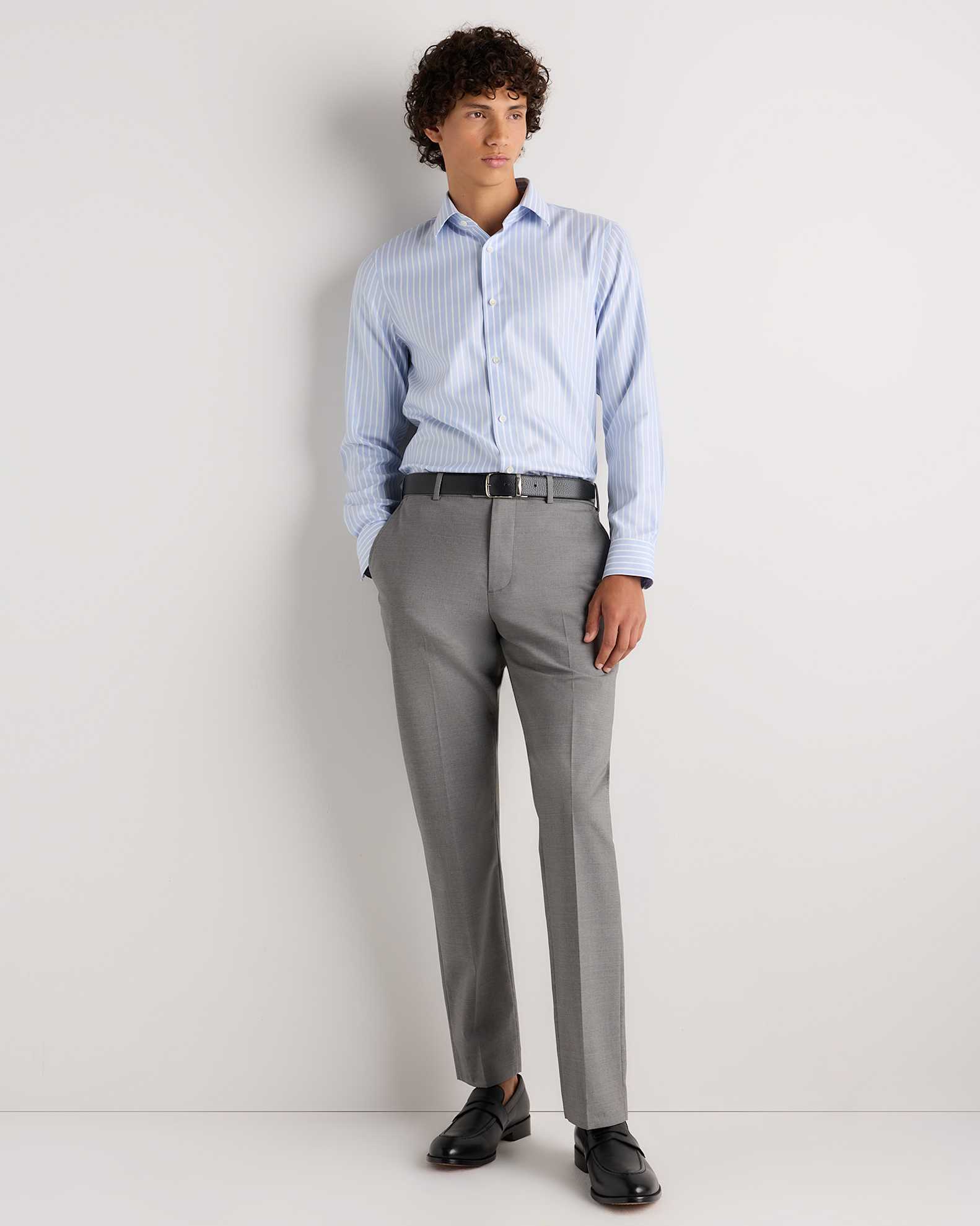 steel slim fit solid herringbone dress shirt Amazon.com: Calvin Klein Men's Dress Shirt Slim Fit Non Iron Herringbone : Clothing, Shoes & Jewelry