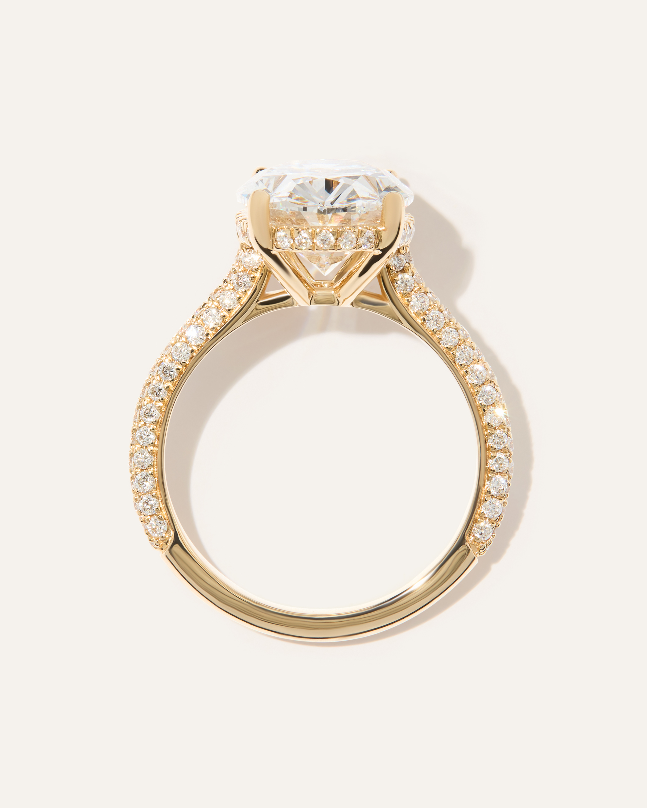 Lab Grown Diamond Round Eternity Band