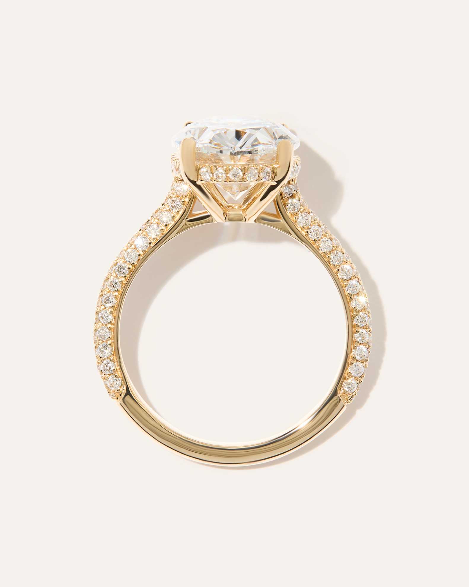 Lab Grown Diamond Round Eternity Band