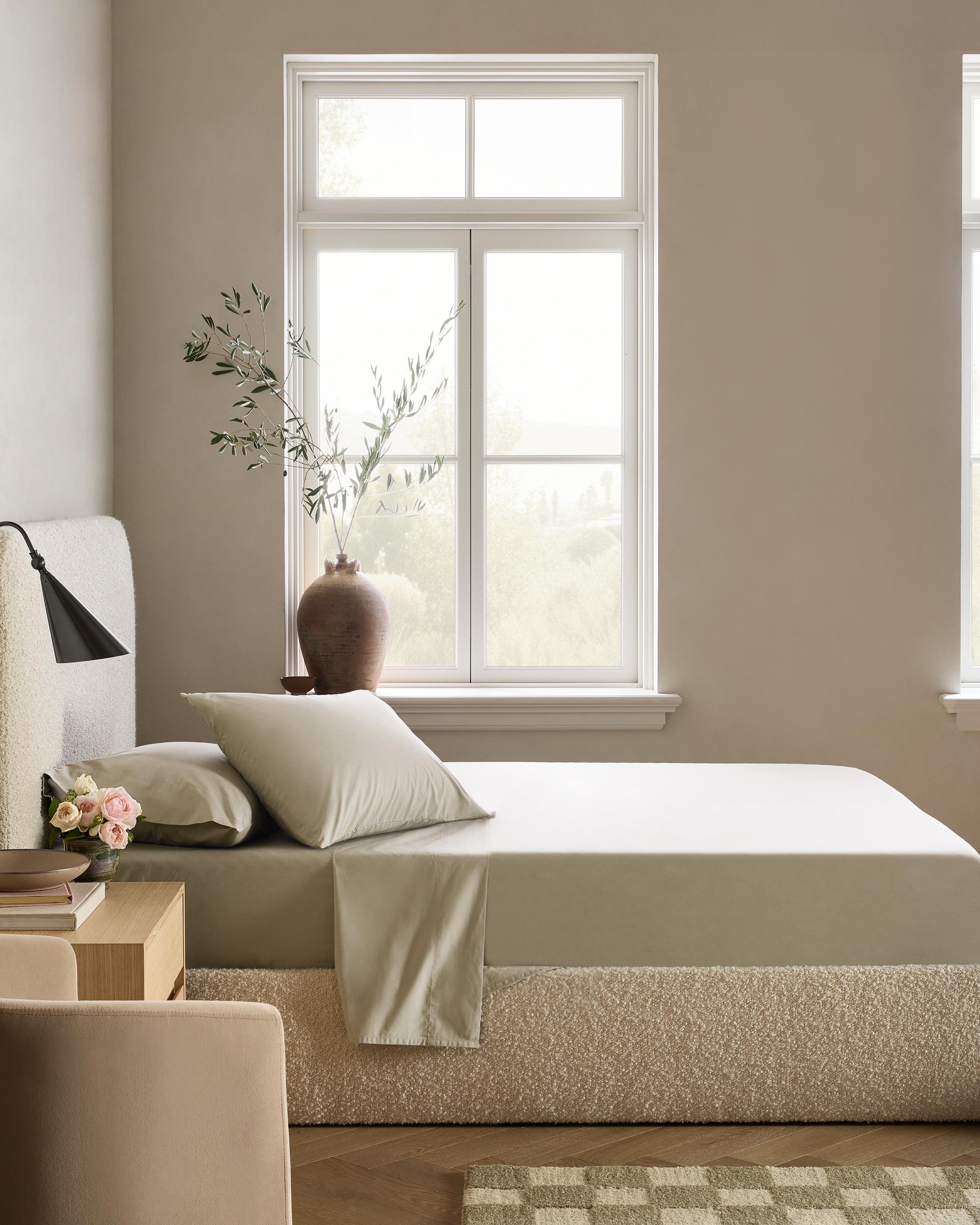 Classic Organic Percale Deluxe Bedding Bundle - Cal King