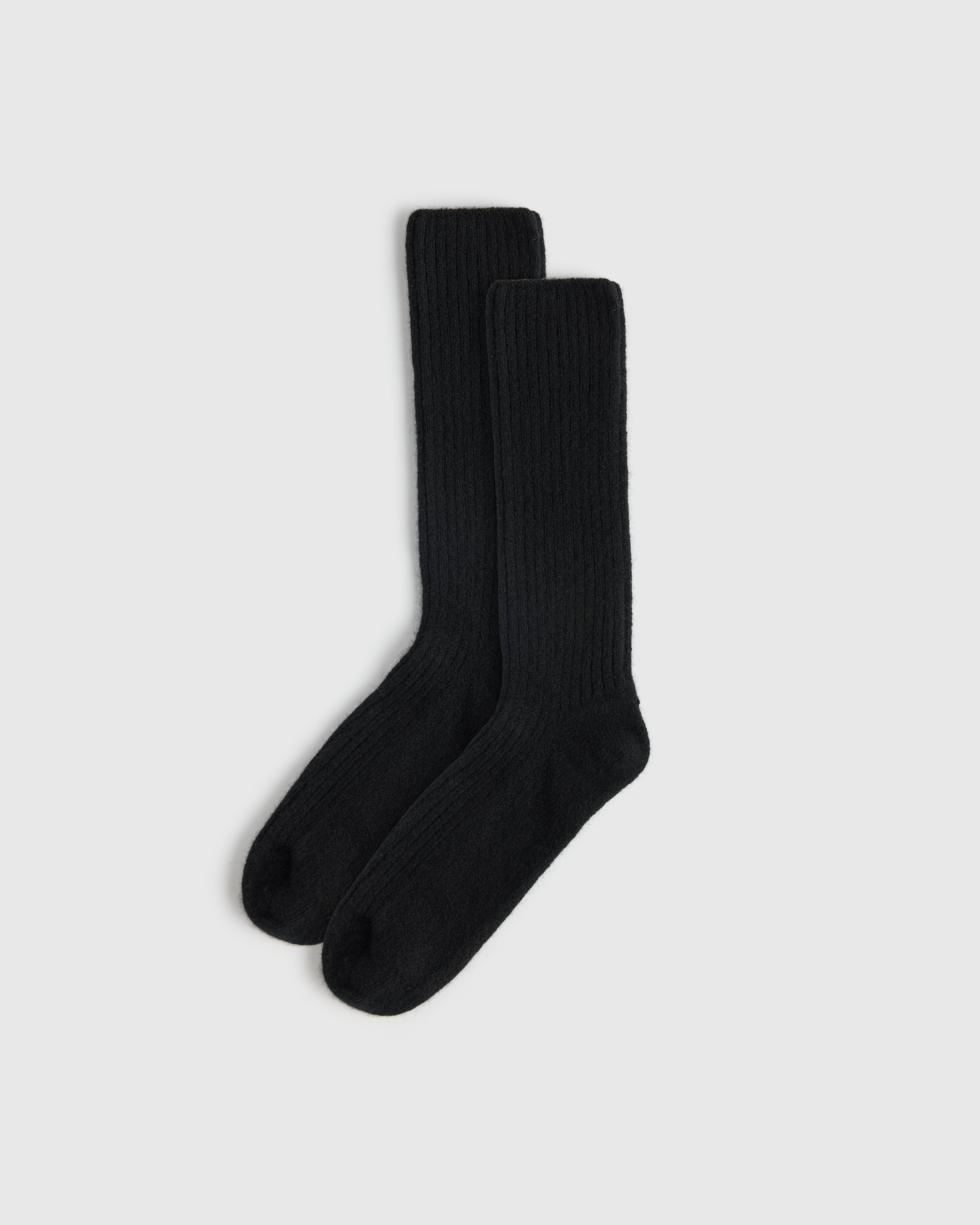 Black Cashmere Trouser Sock