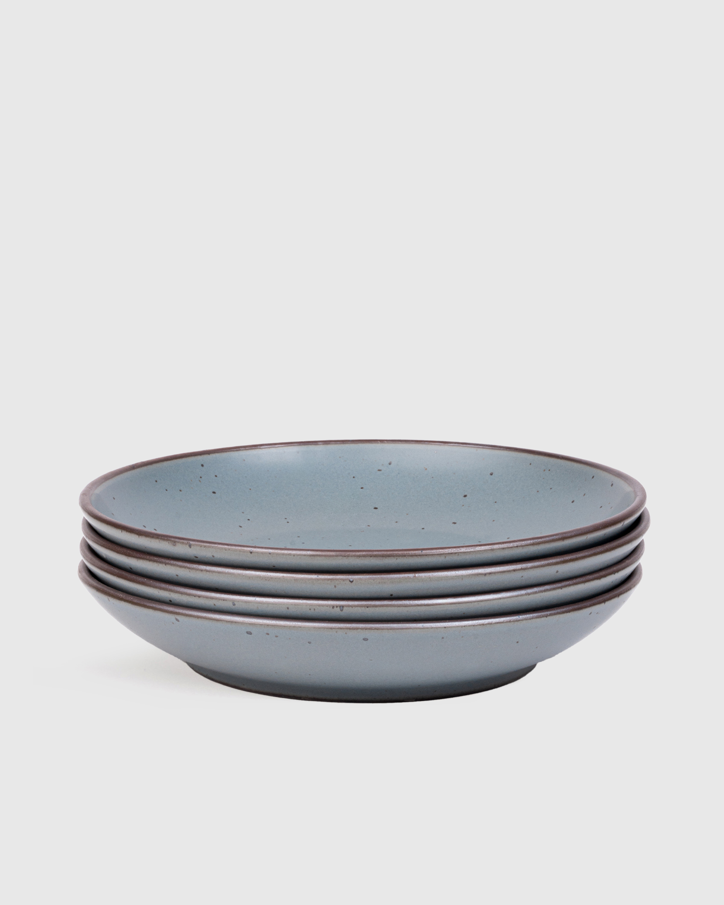 Heron Coupe Plate, Set of 4 by East Fork
