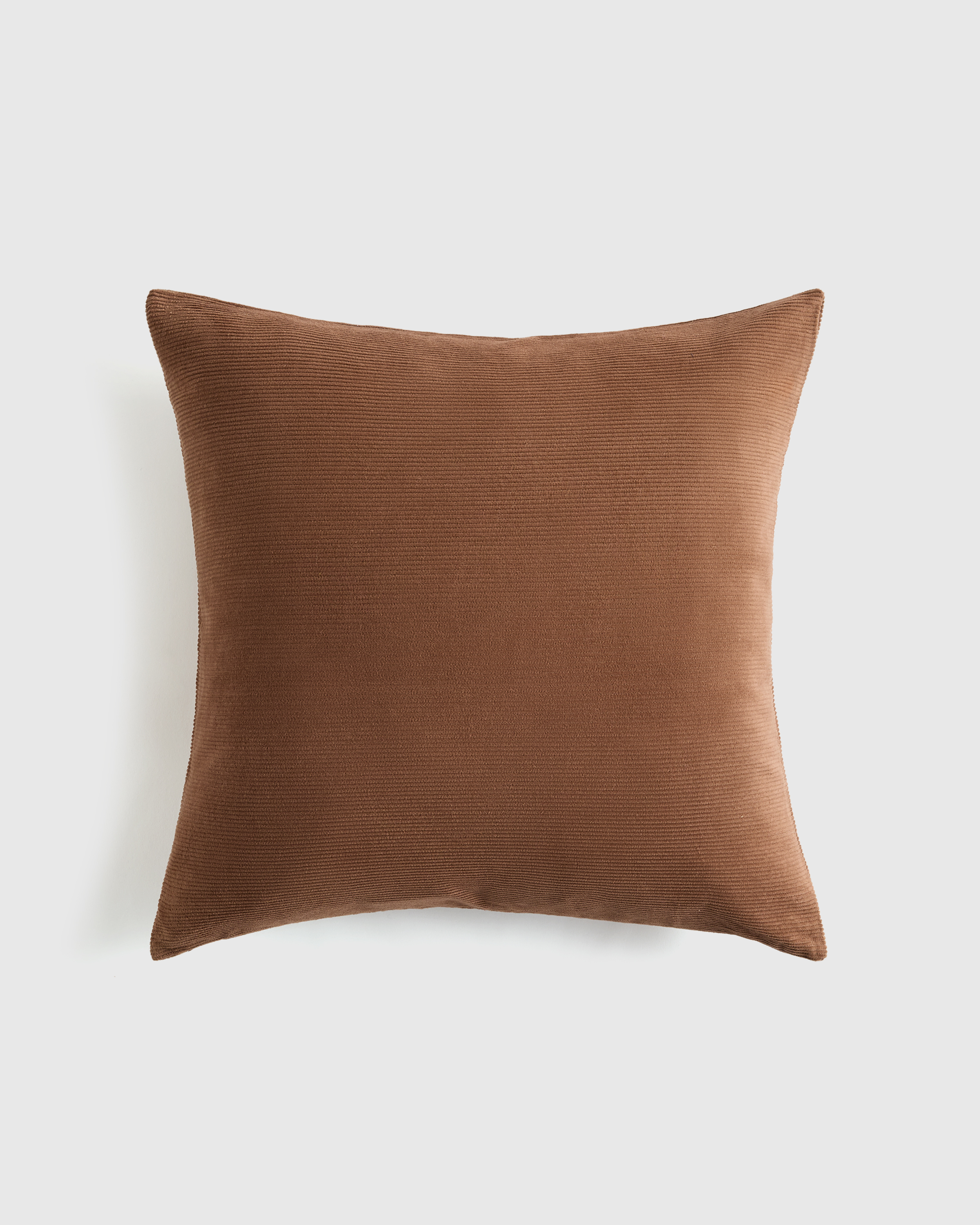 Chestnut Corduroy Cotton Velvet Pillow Cover