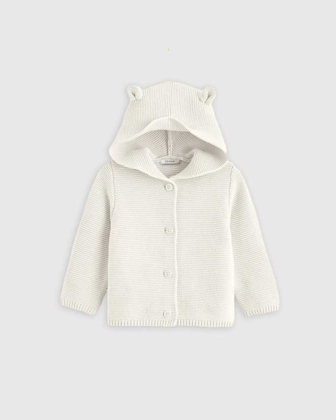 U--143 100 Organic Cotton Sweater Set IVY