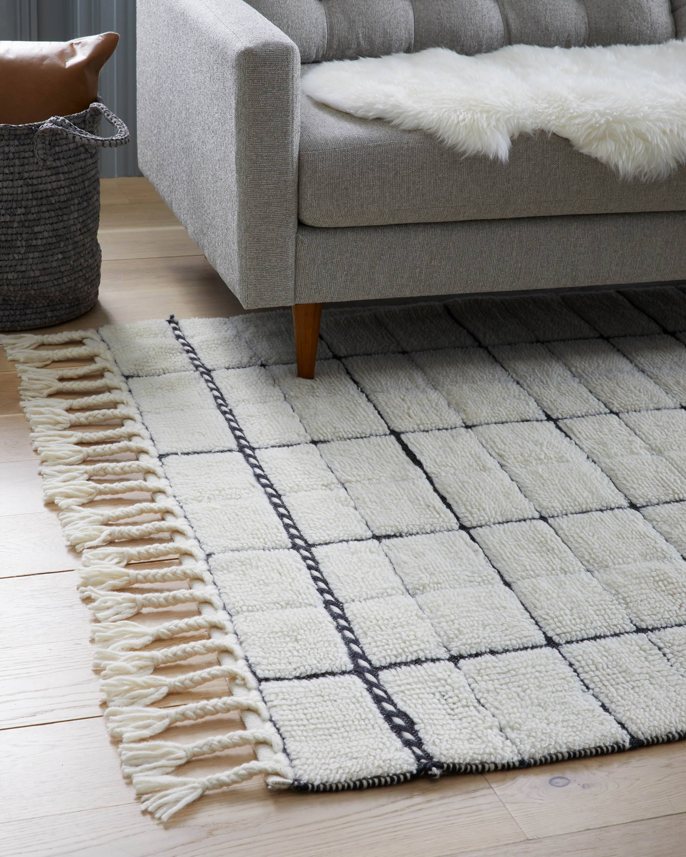Rima Wool Shag Rug 1