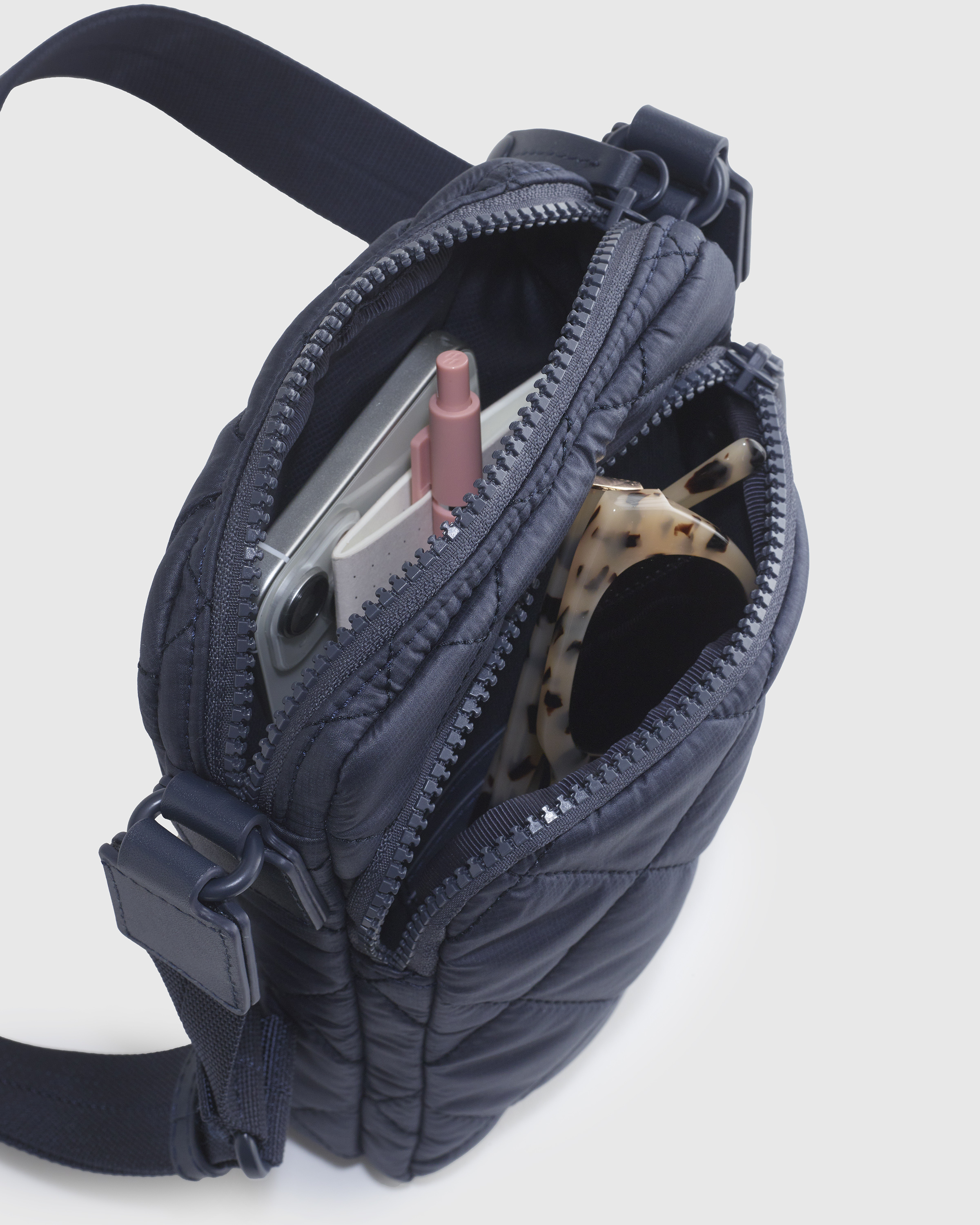 Transit Quilted Phone Crossbody - Thumbnail 2