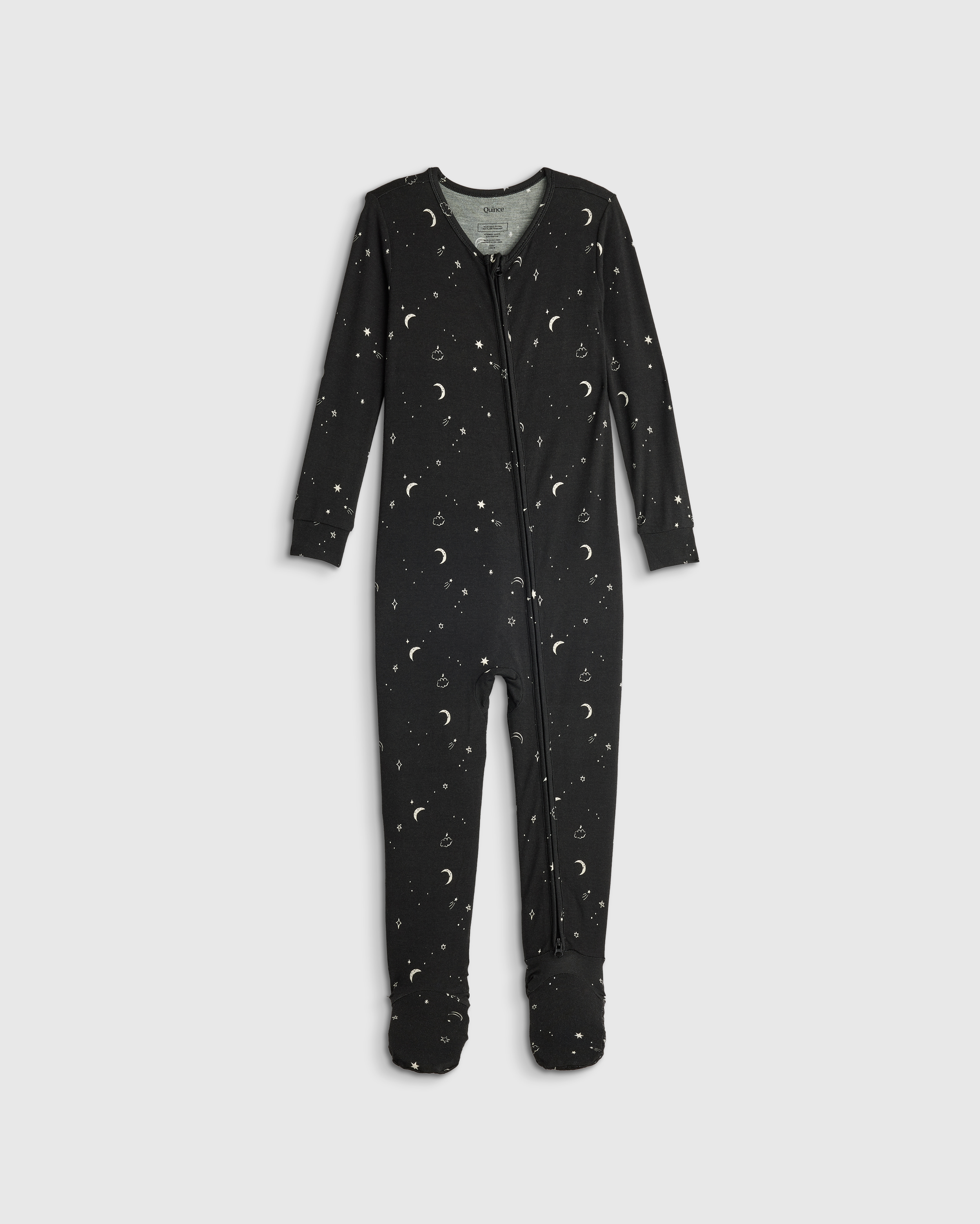 Night Sky Bamboo Footie Pajama