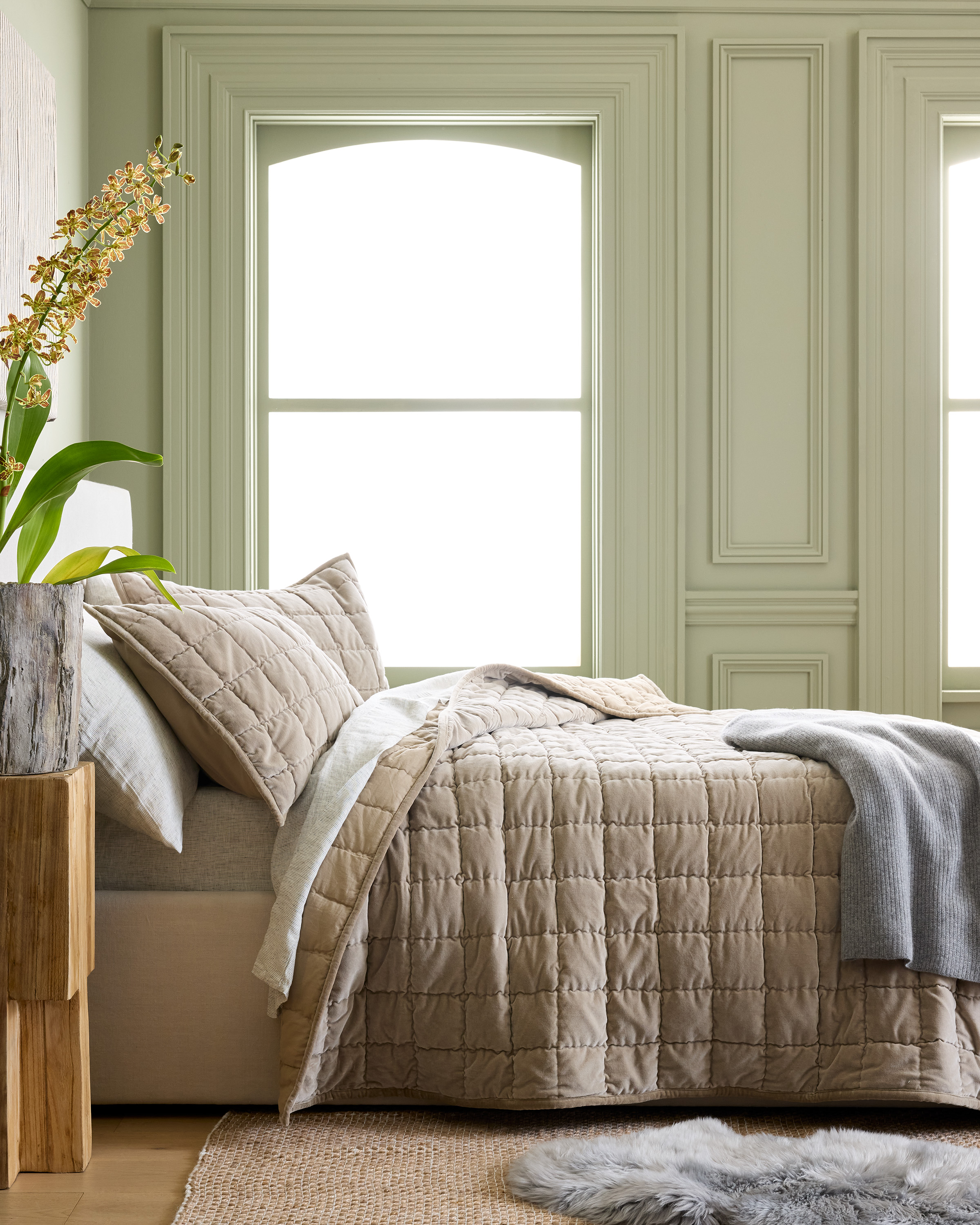 Cotton Velvet Quilt - Thumbnail 5