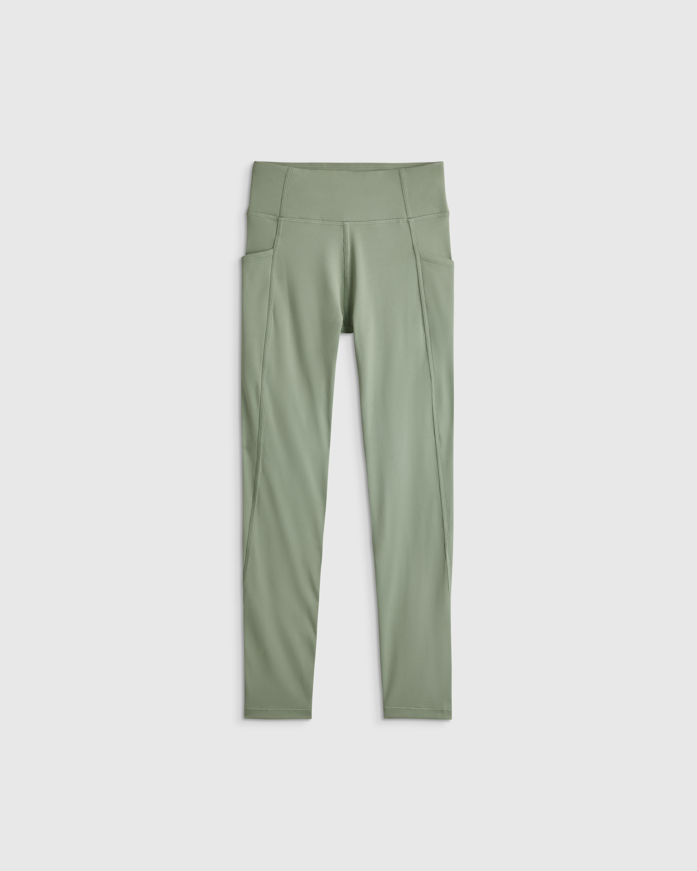 Sea Spray Green Girls Ultra-Form Pocket Leggings
