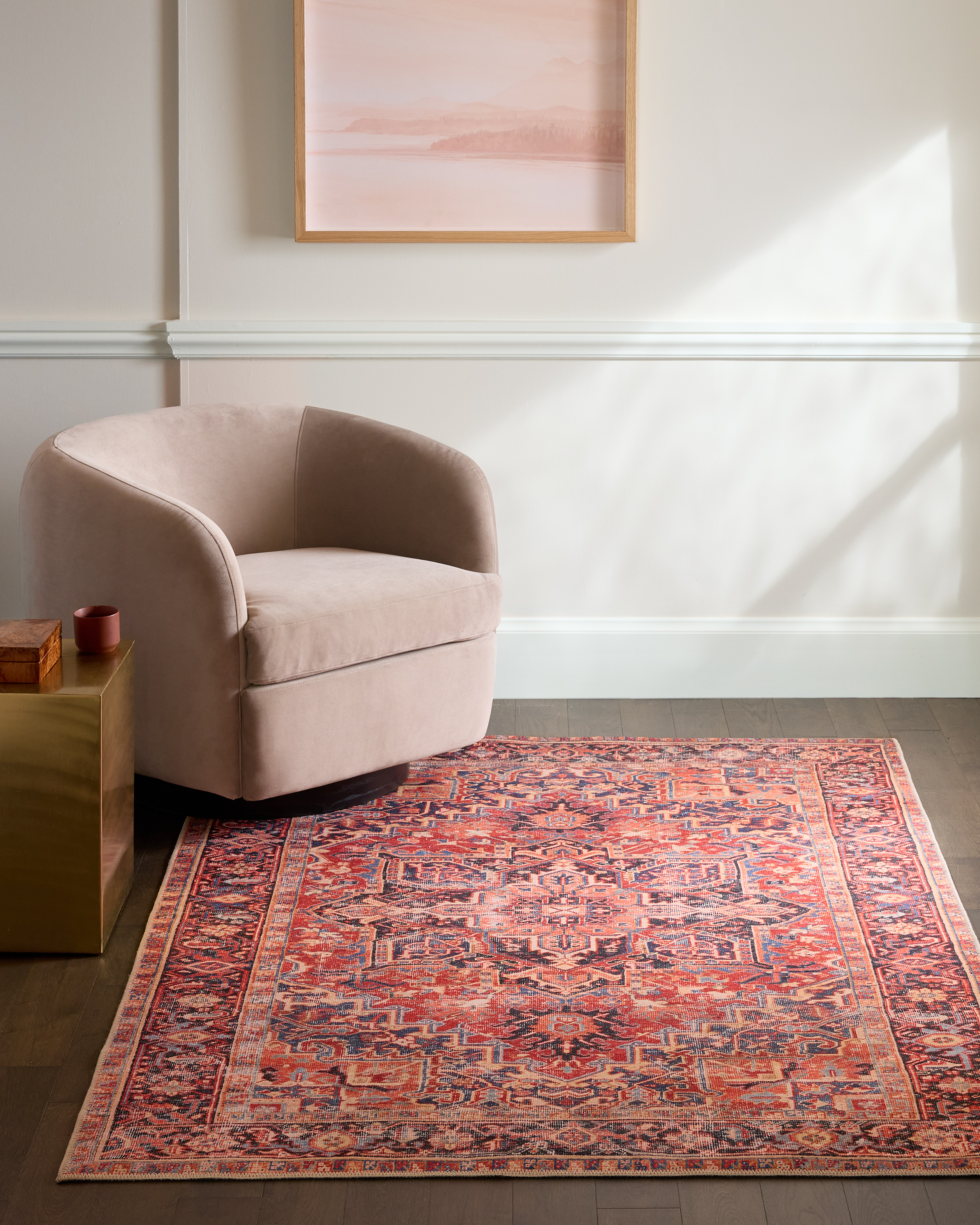 Athena Washable Rug - Quince