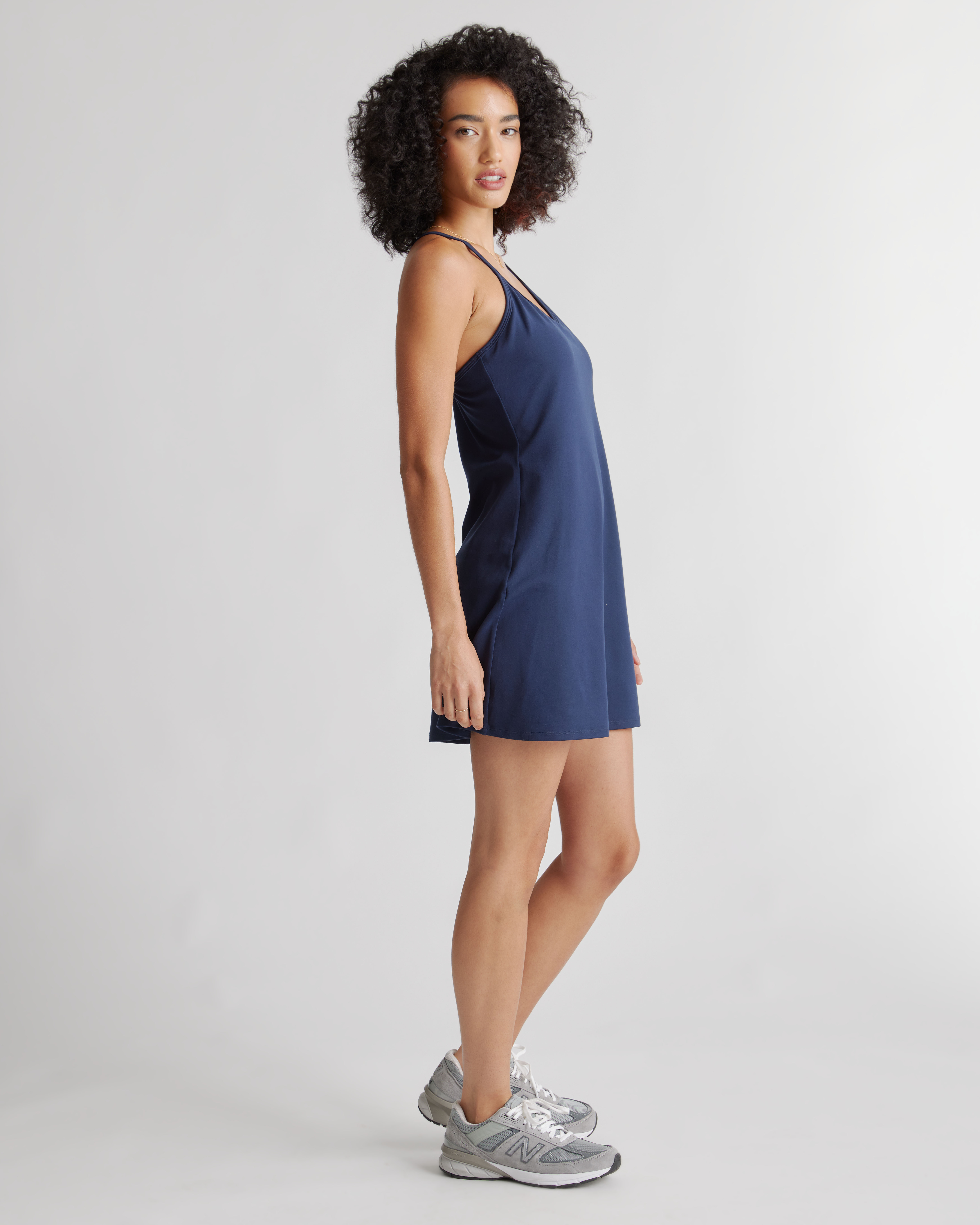 Ultra-Soft Active Dress in Navy