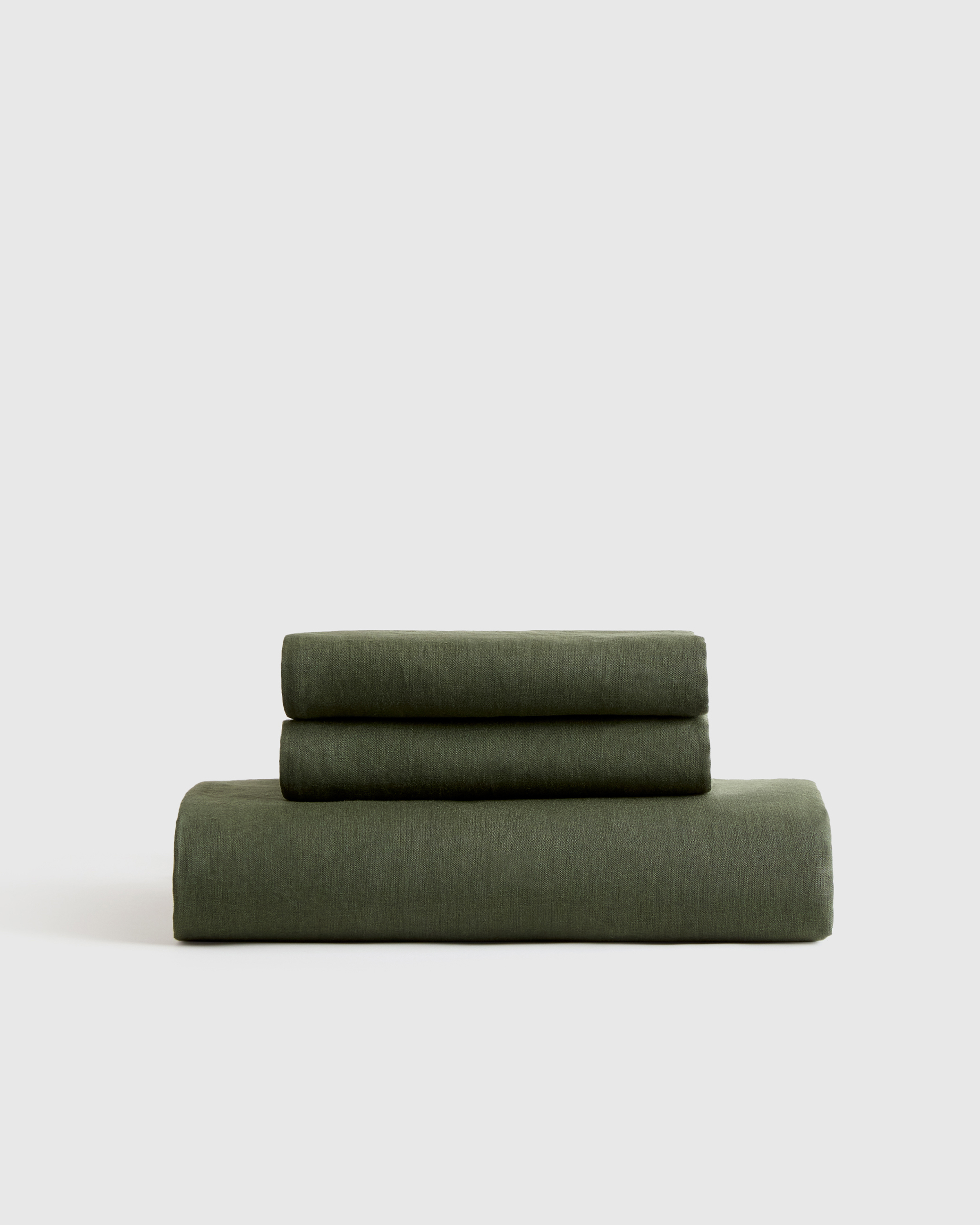 Pine European Linen Fitted Sheet Set