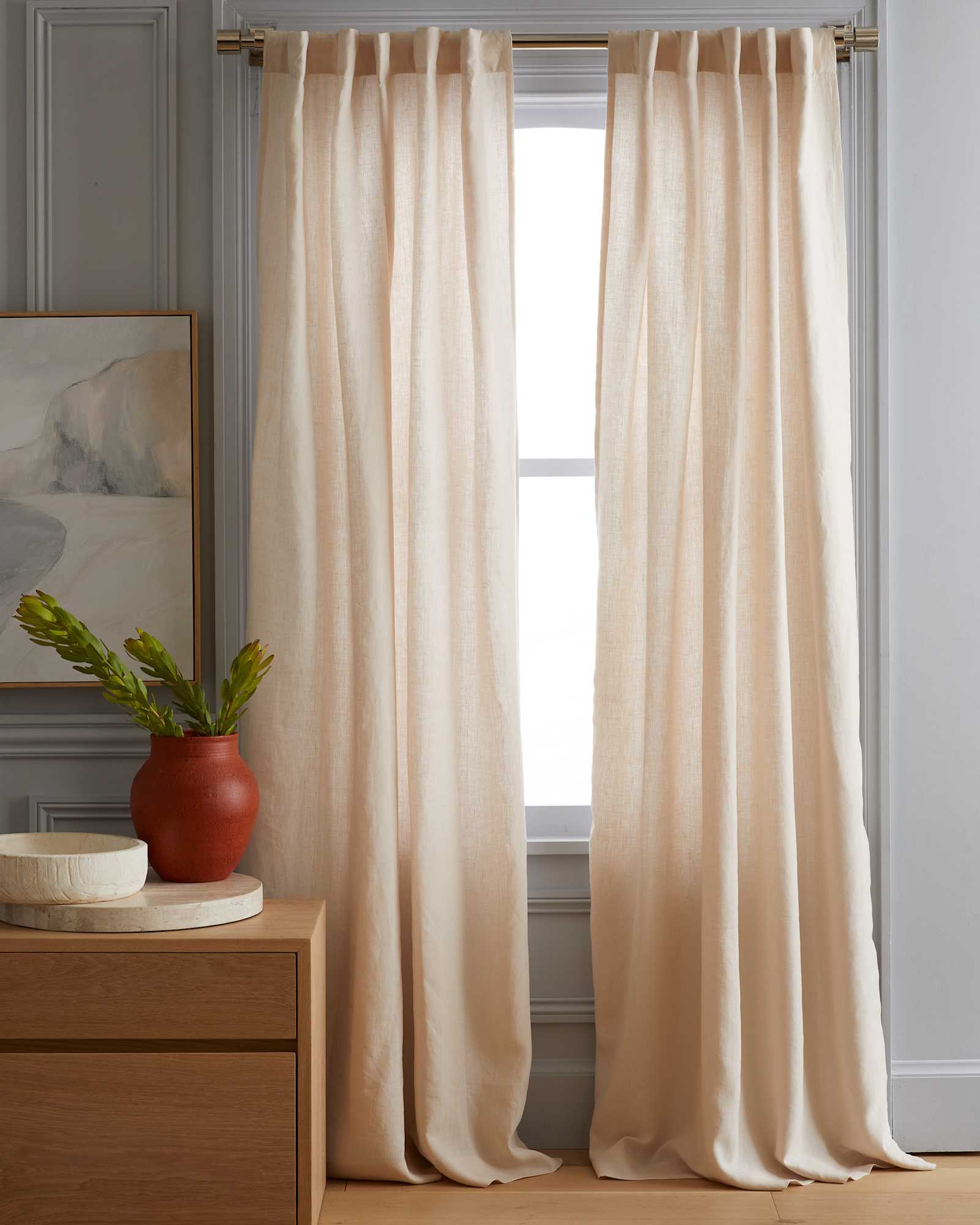 Quince Linen Curtains European Linen Curtain