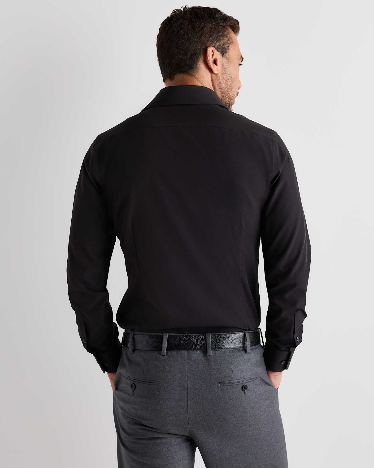 wrinkle free dress shirt Classic Wrinkle-Free Dress Shirt (US Only) Wine Red / L