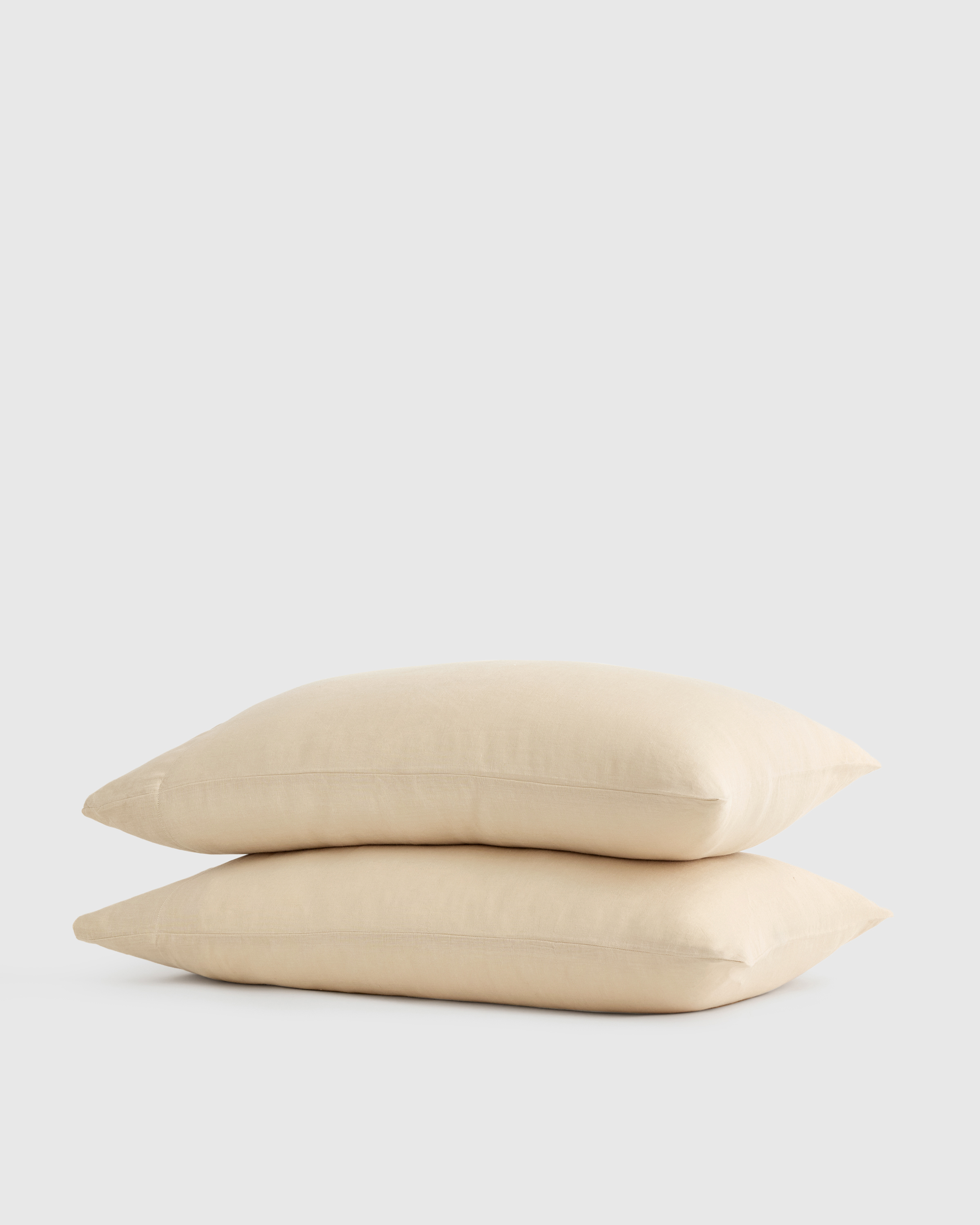 Oat European Linen Pillowcase Set