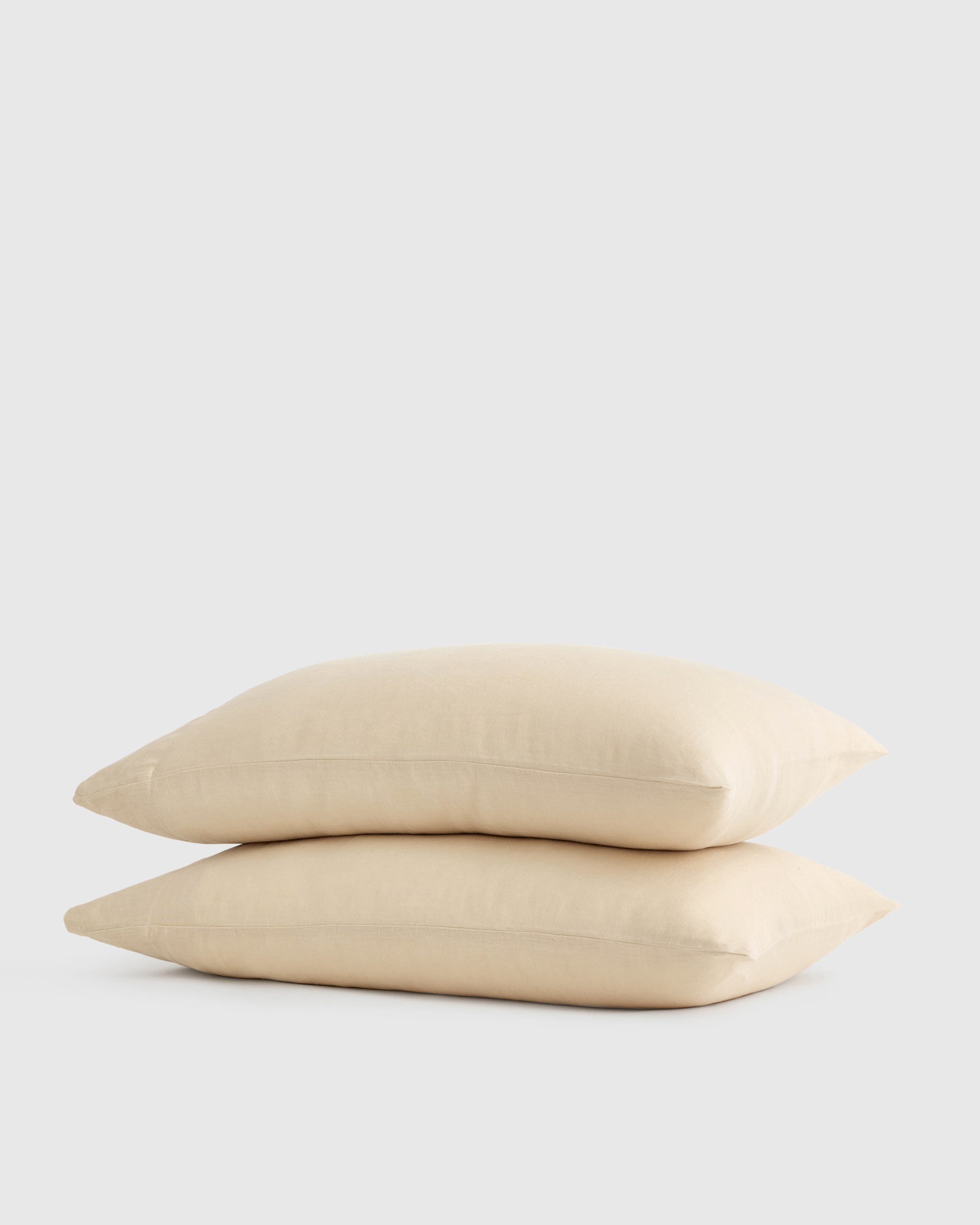 Oat European Linen Pillowcase Set