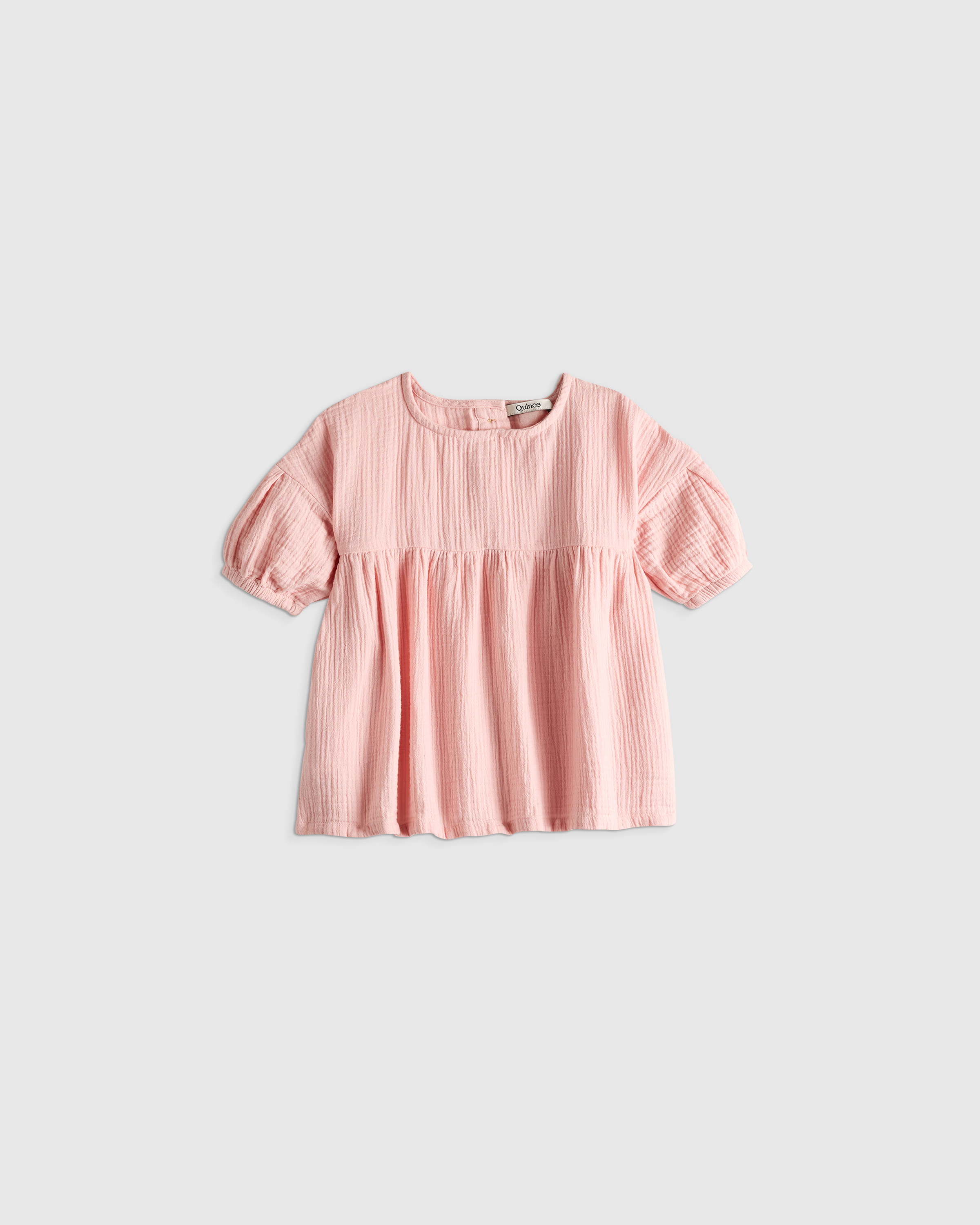 Blush Rose 100% Organic Cotton Gauze Dress