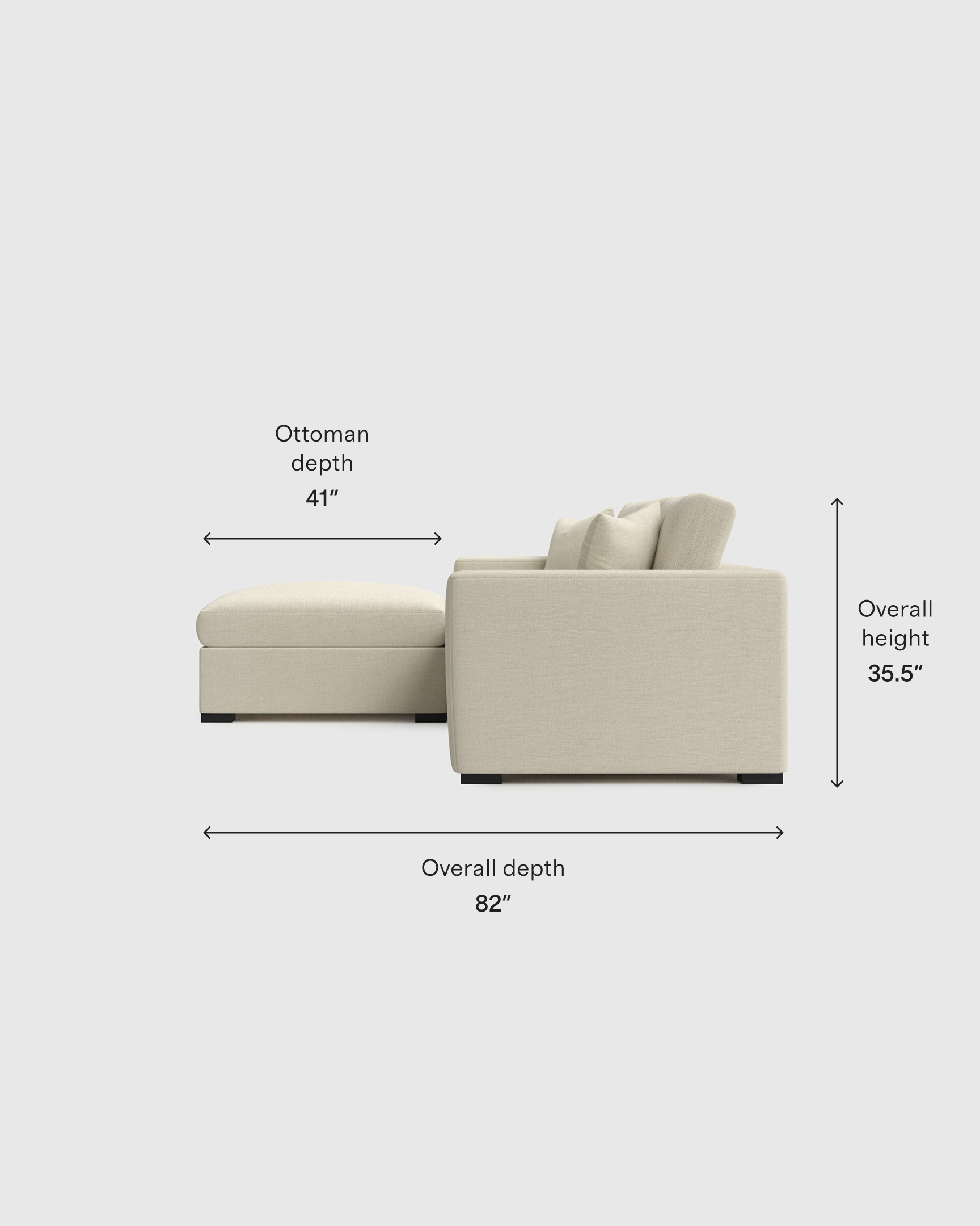U-FURN-2765 Performance Linen Side