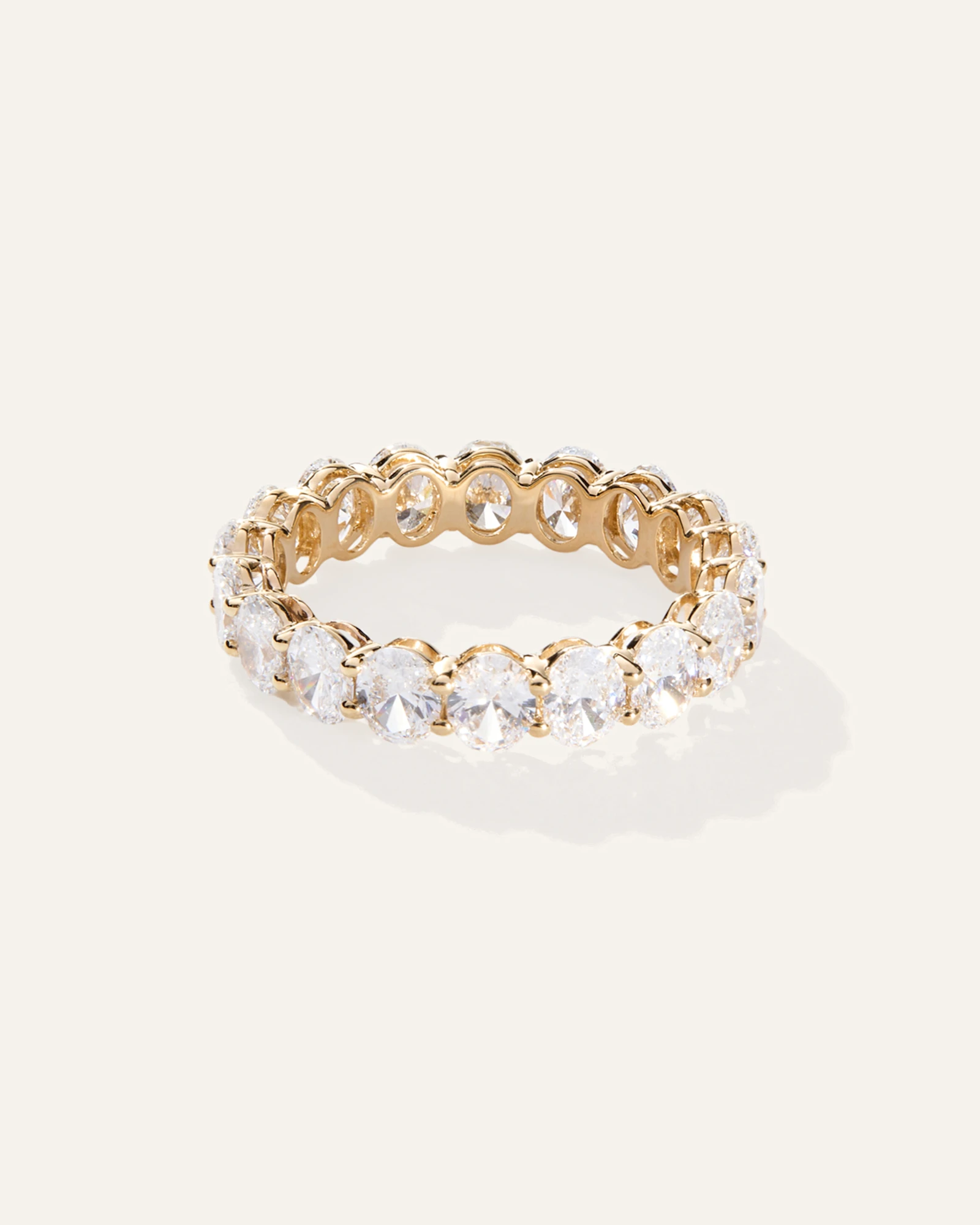 Lab Grown Diamond Oval Eternity Band