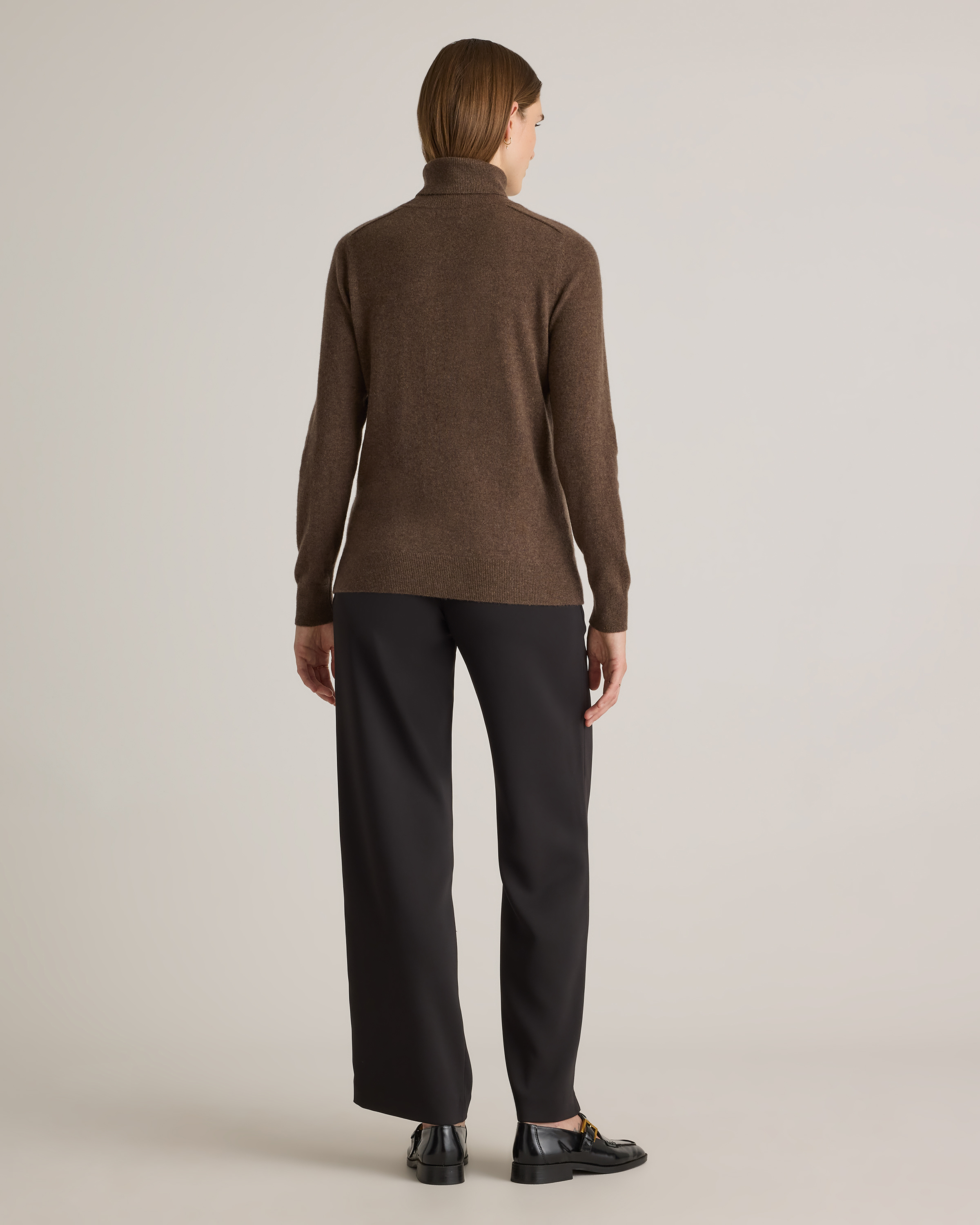 Mongolian Cashmere Turtleneck Sweater
