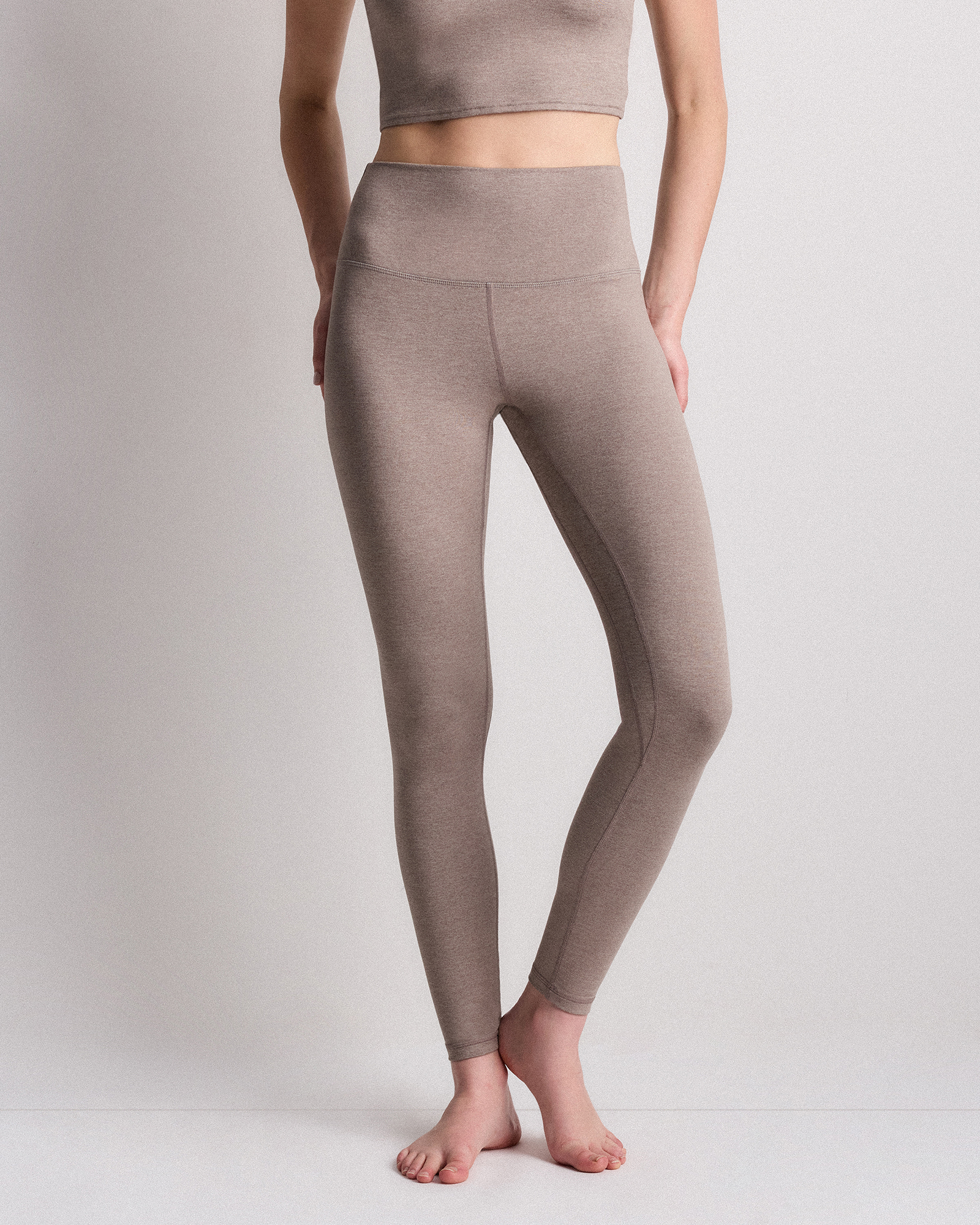 Quince Women's Ultra-soft High-rise Legging In Neutral