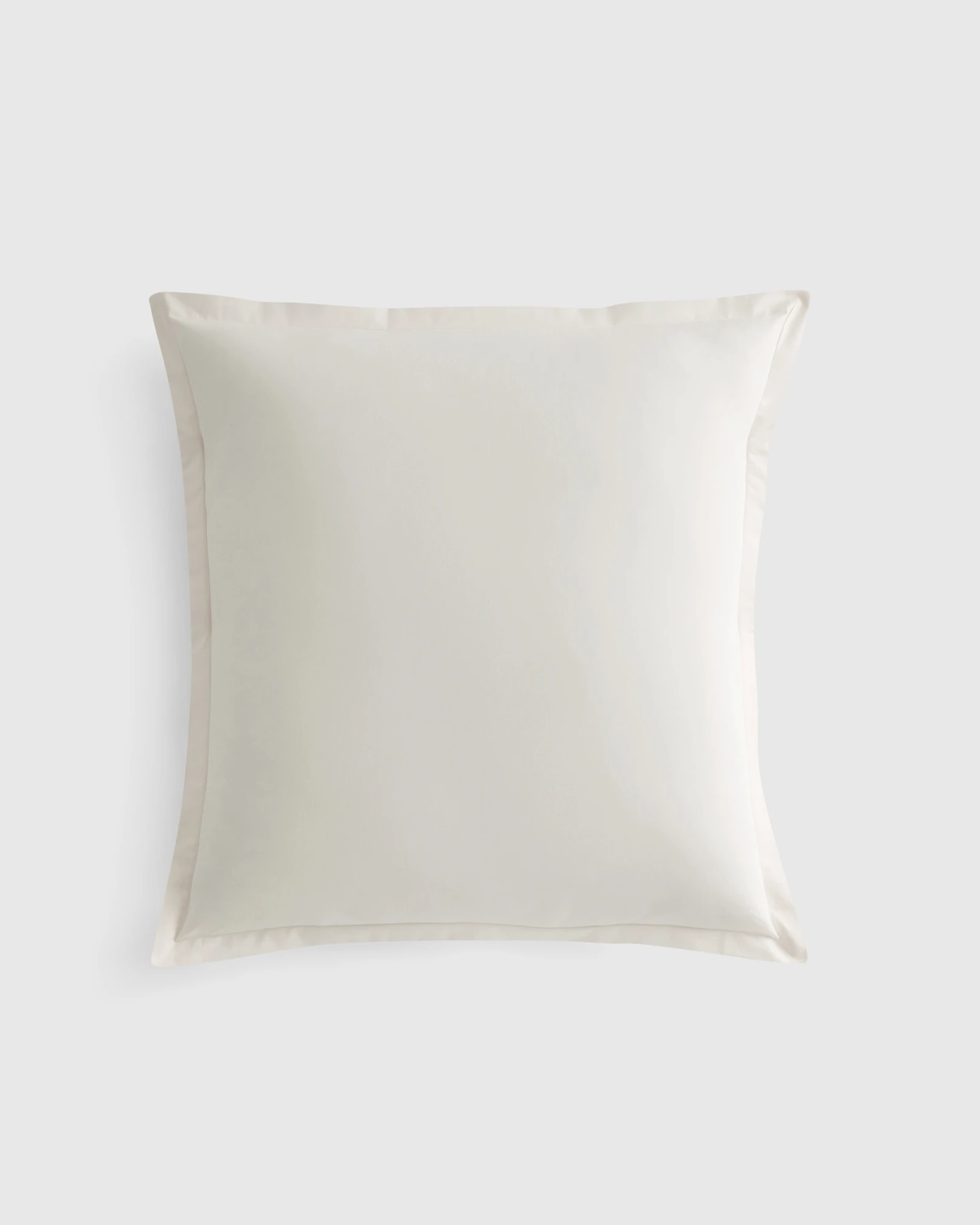 100% Organic Crisp Percale Euro Sham