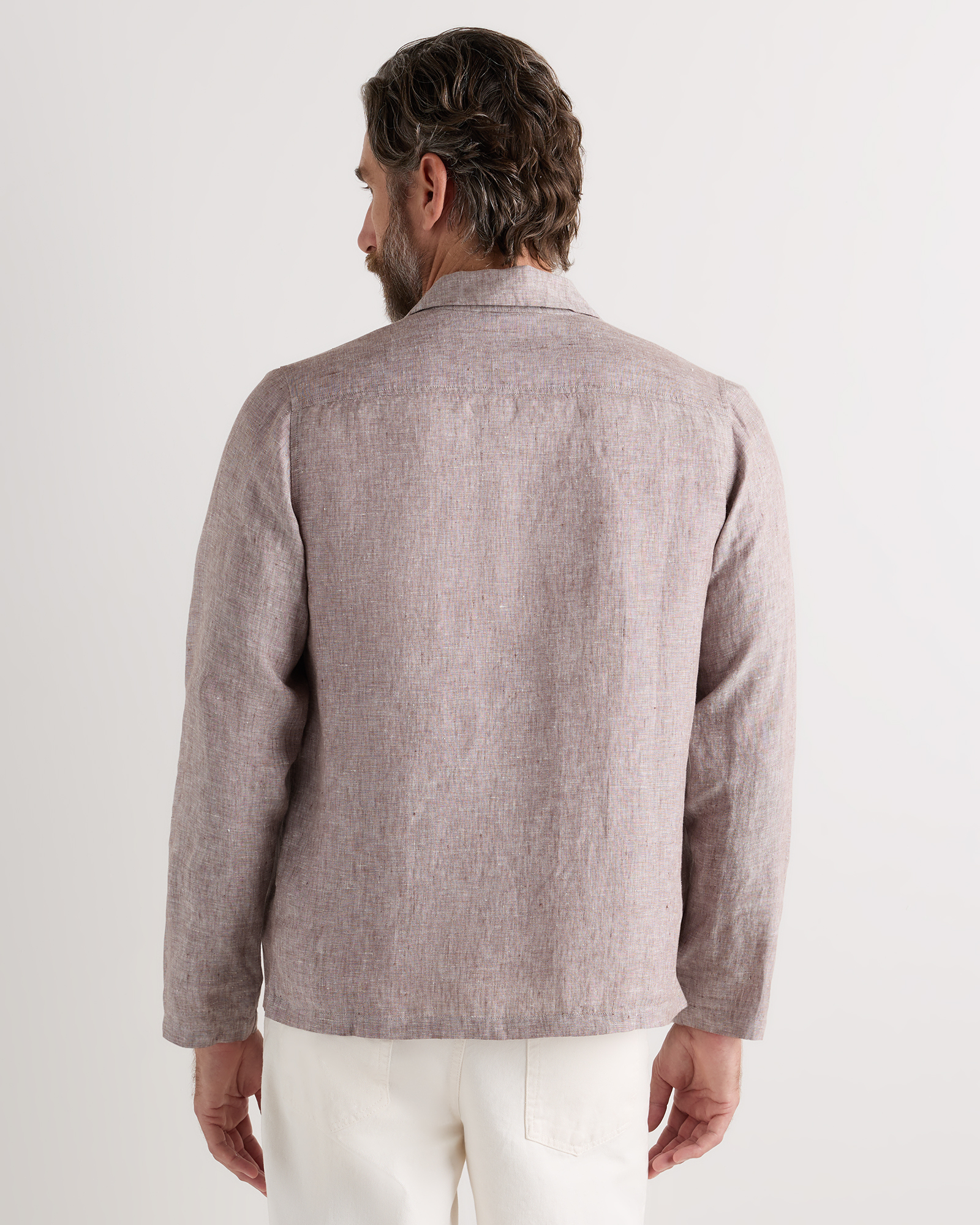 100% European Linen Shirt Jacket | Quince Canada