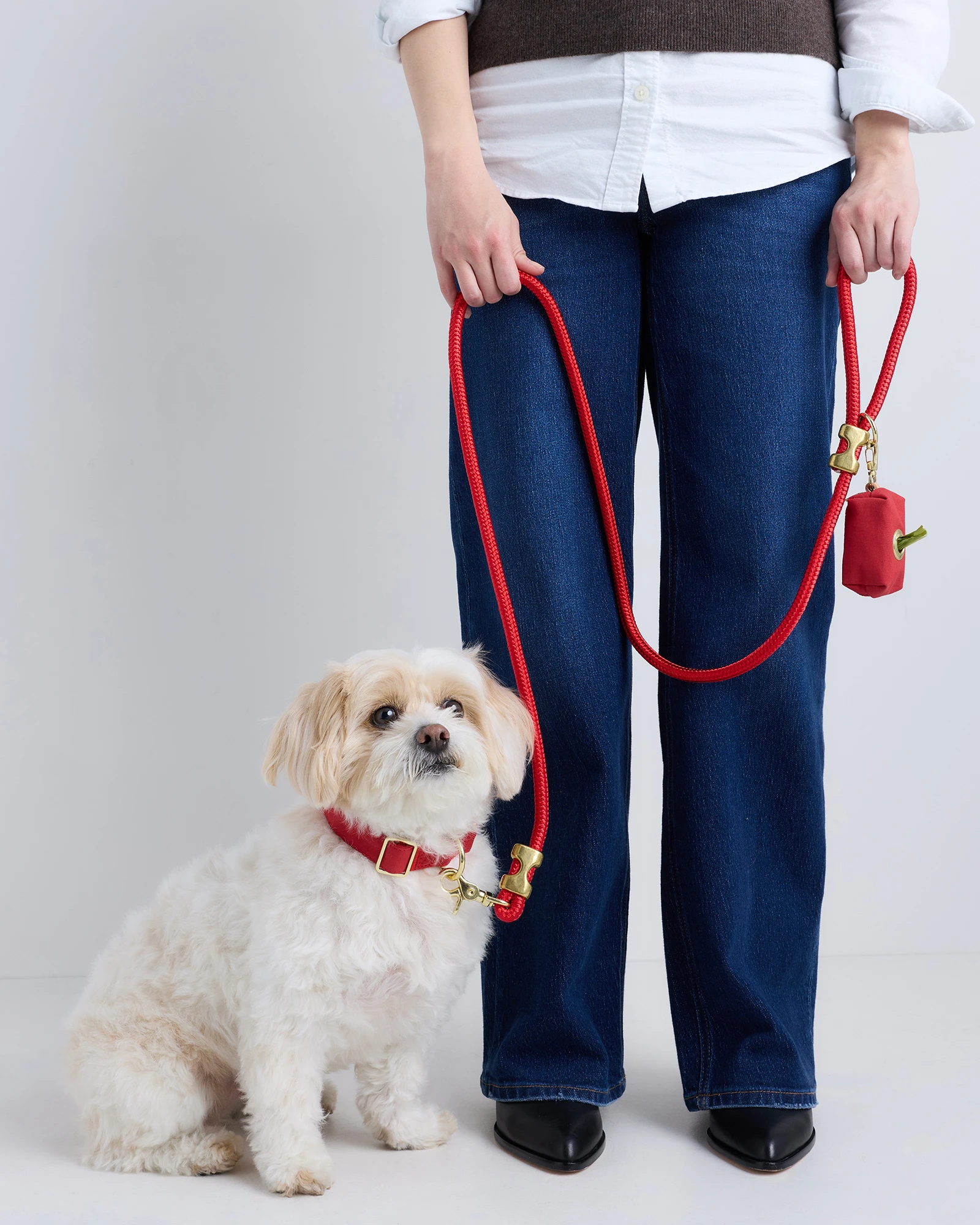 Double-Braided Nylon Rope Dog Leash