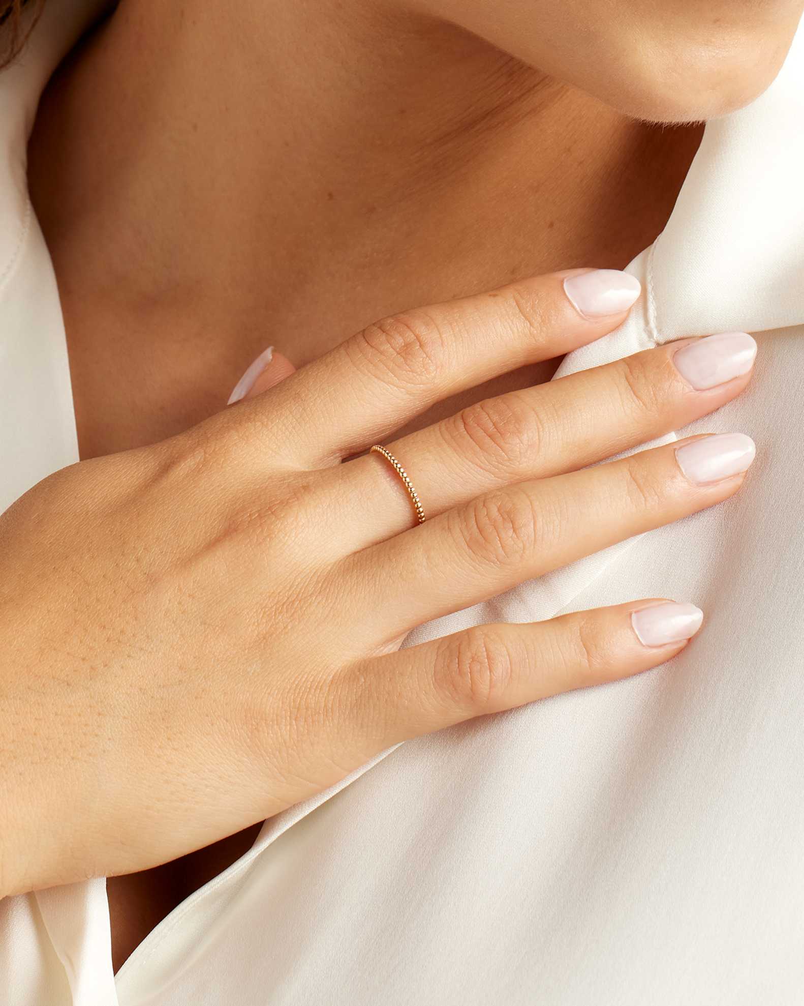 14K Gold Diamond Line Ring | Quince