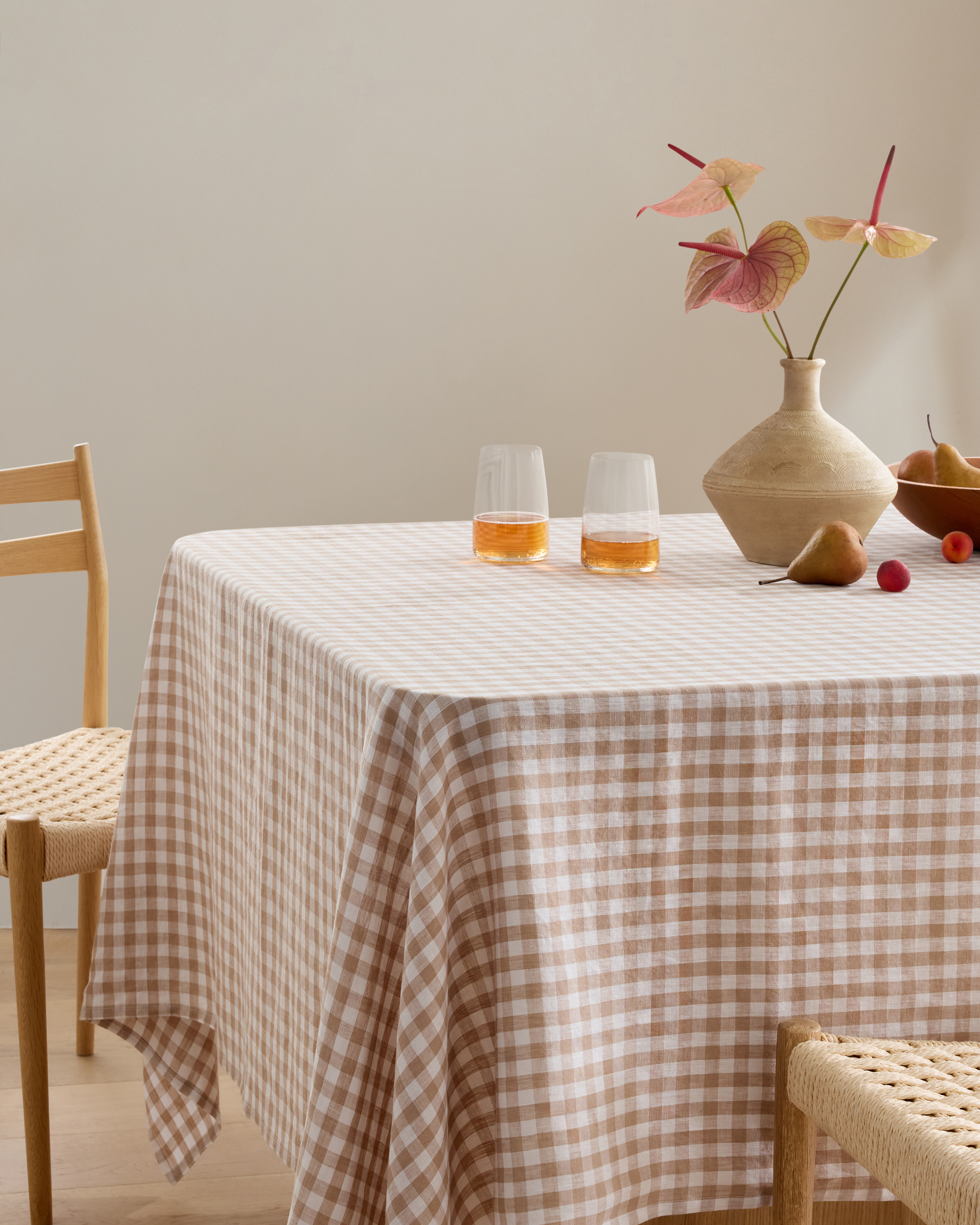 European Linen Tablecloth - 70x108"