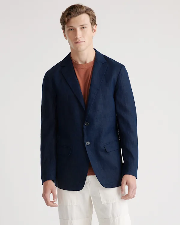 100% European Linen Blazer