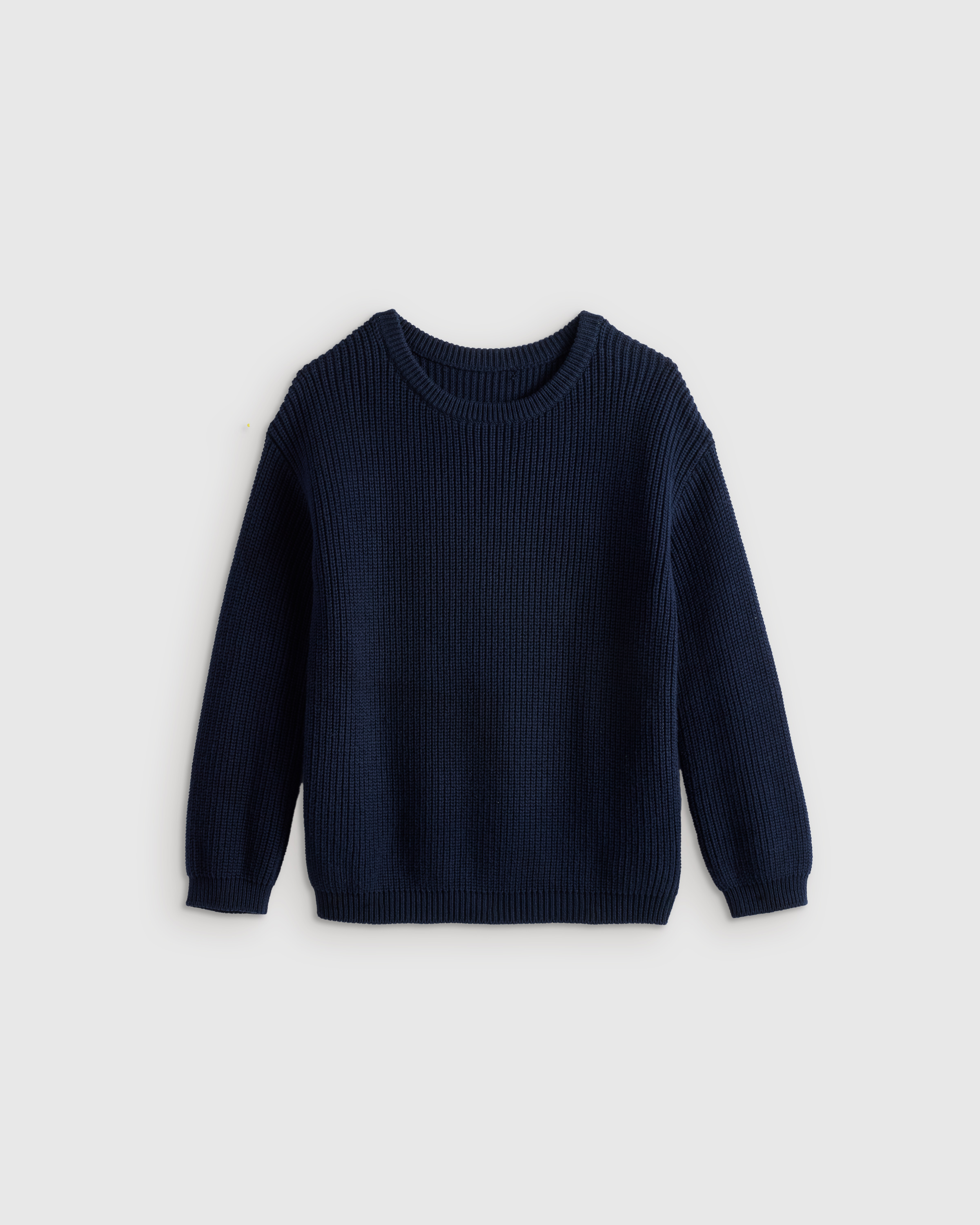 【NEIGHBORHOOD】 15AW Fisherman sweater 100% Organic Cotton Fisherman Tunic Sweater in Navy
