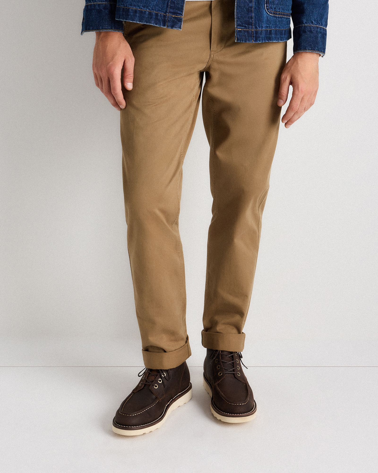 Quince Crafted Leather Moc Toe Boot Cafe 8.5 Crafted Leather Moc Toe Boot in Cafe main image 3