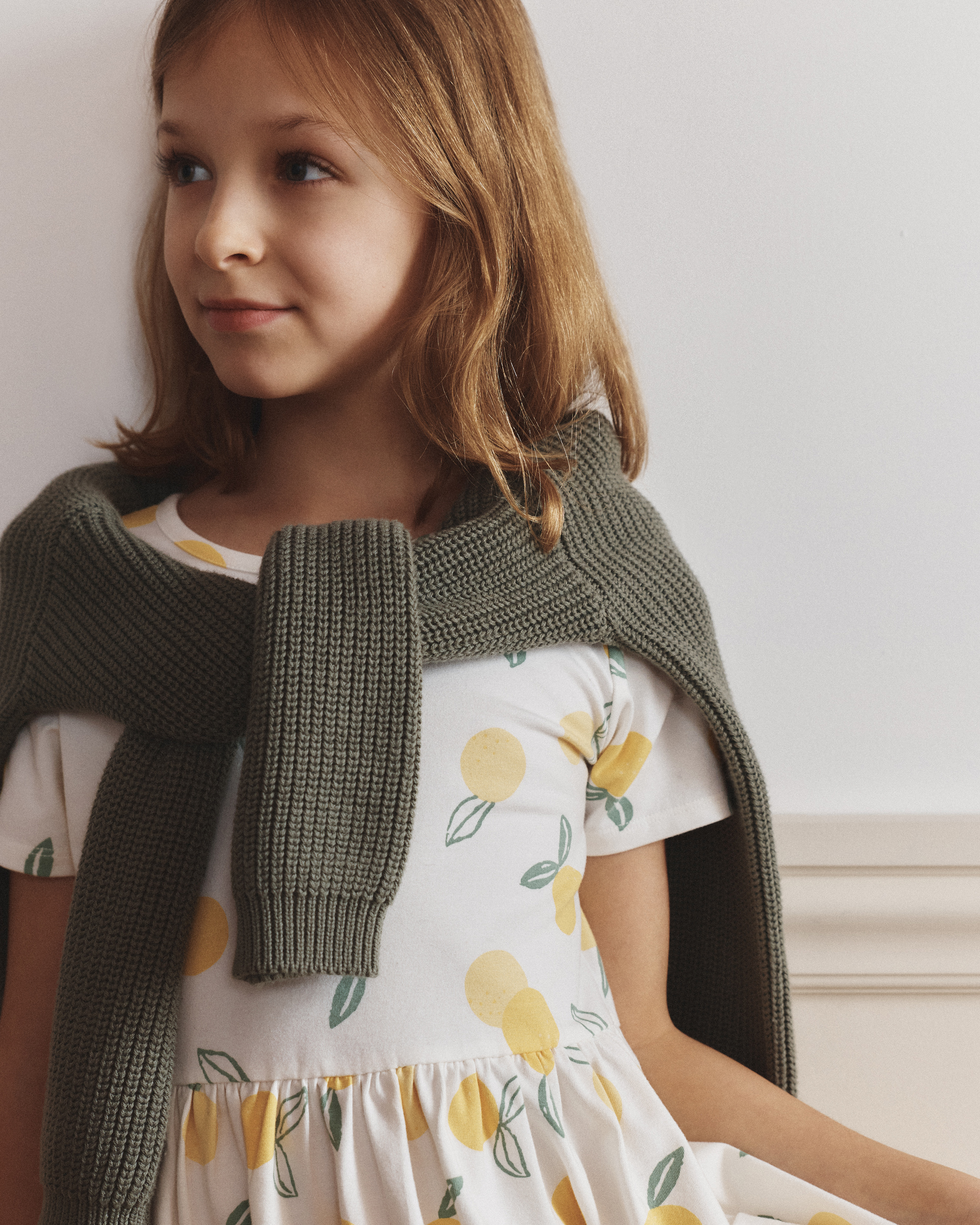mini organic cotton dress children Ethical and Sustainable kids clothes