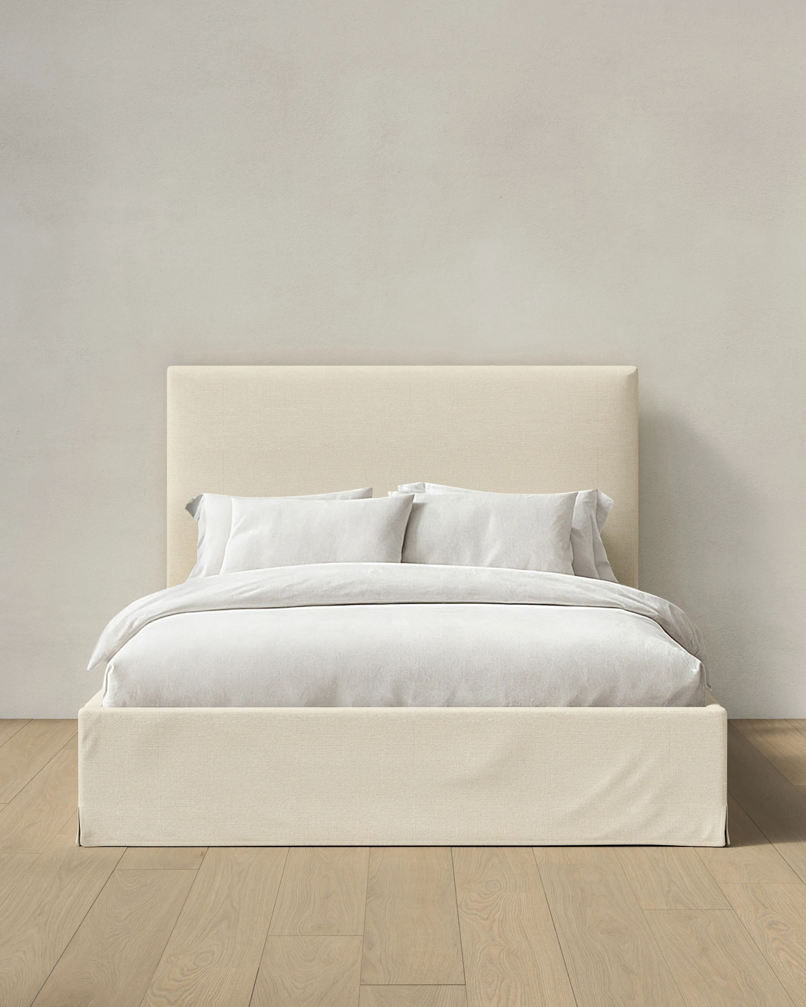 Linen Slipcover Bed