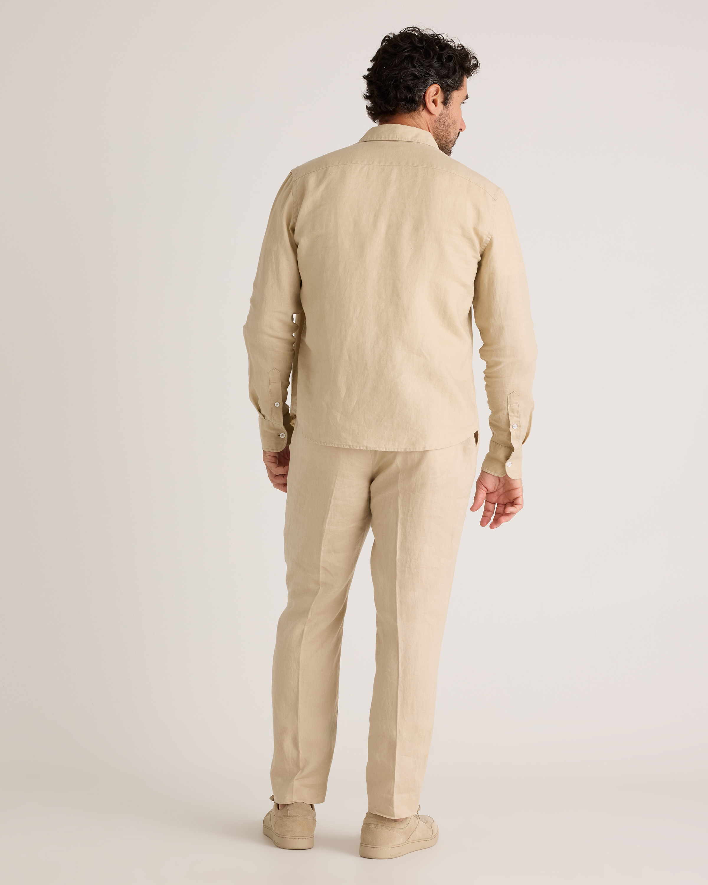Men's 100% European Linen Dress Pants